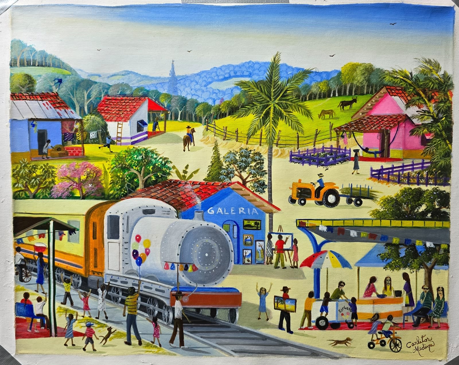 Carlos Medina, Here Comes the Train!, 2025