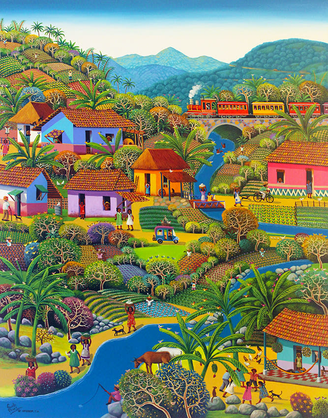 Fausto Perez, The Town Train, 2020