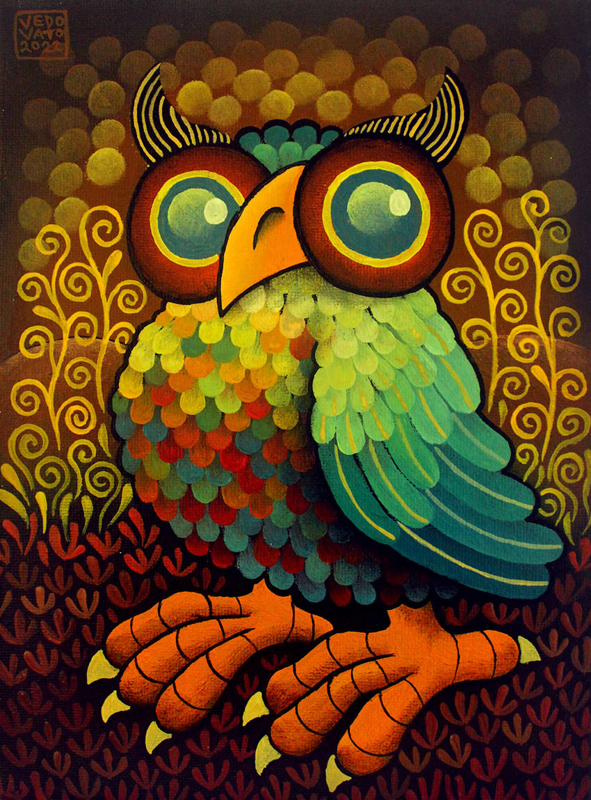 Guido Vedovato, Owl, 2022
