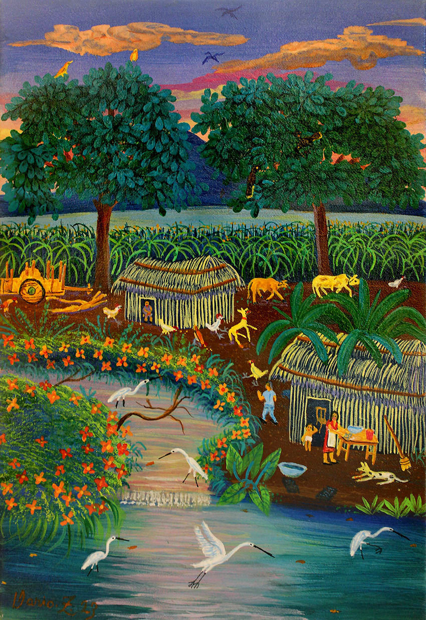 Dario Zamora, Working the Farm, 2023