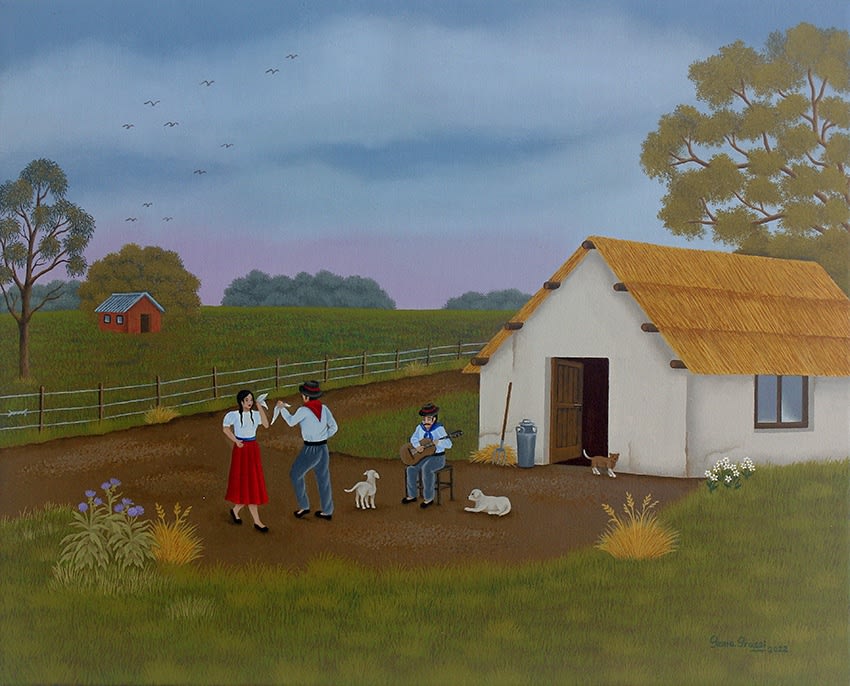Gema Grassi, Dancing the Zamba, 2022