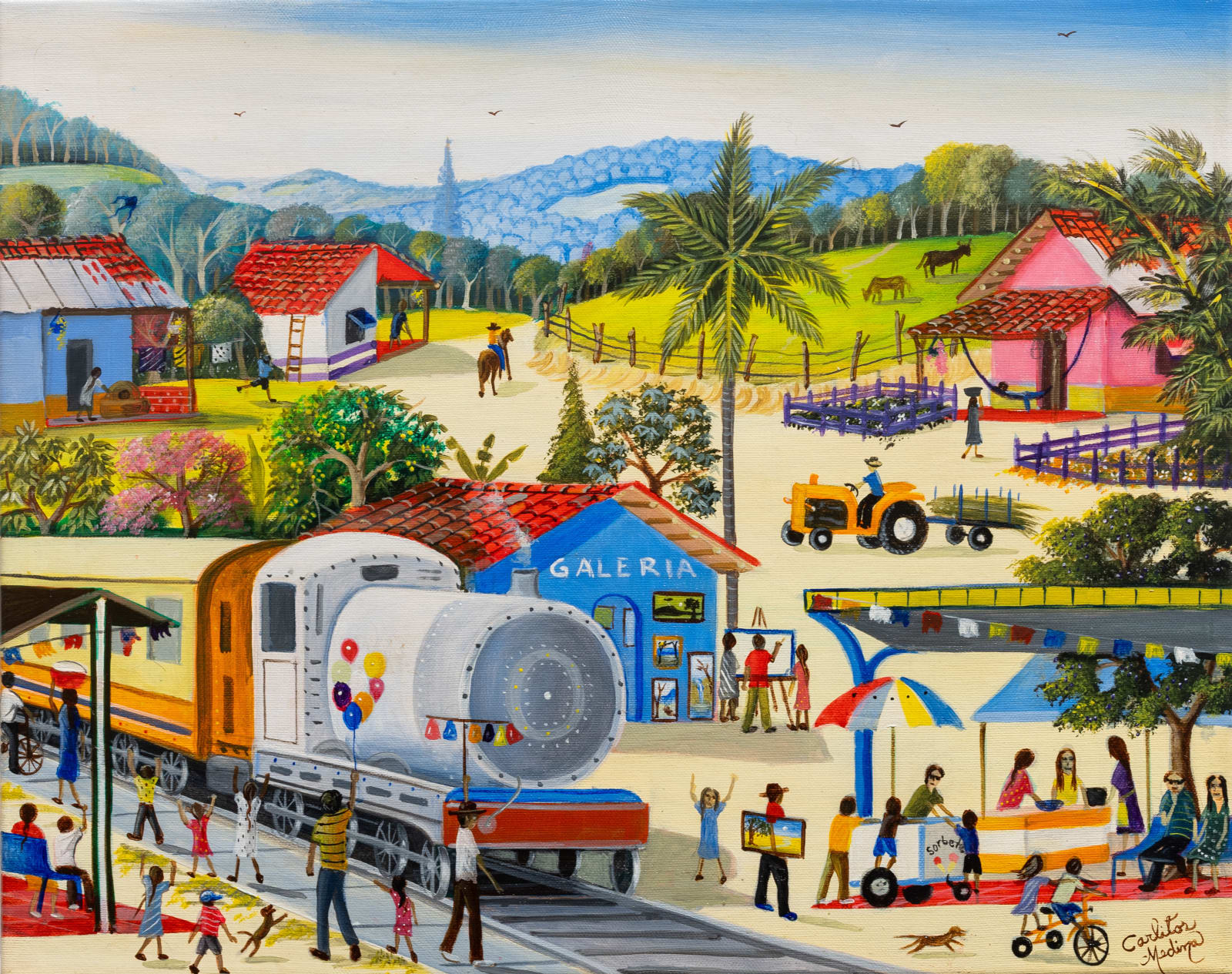 Carlos Medina, Here Comes the Train!, 2025