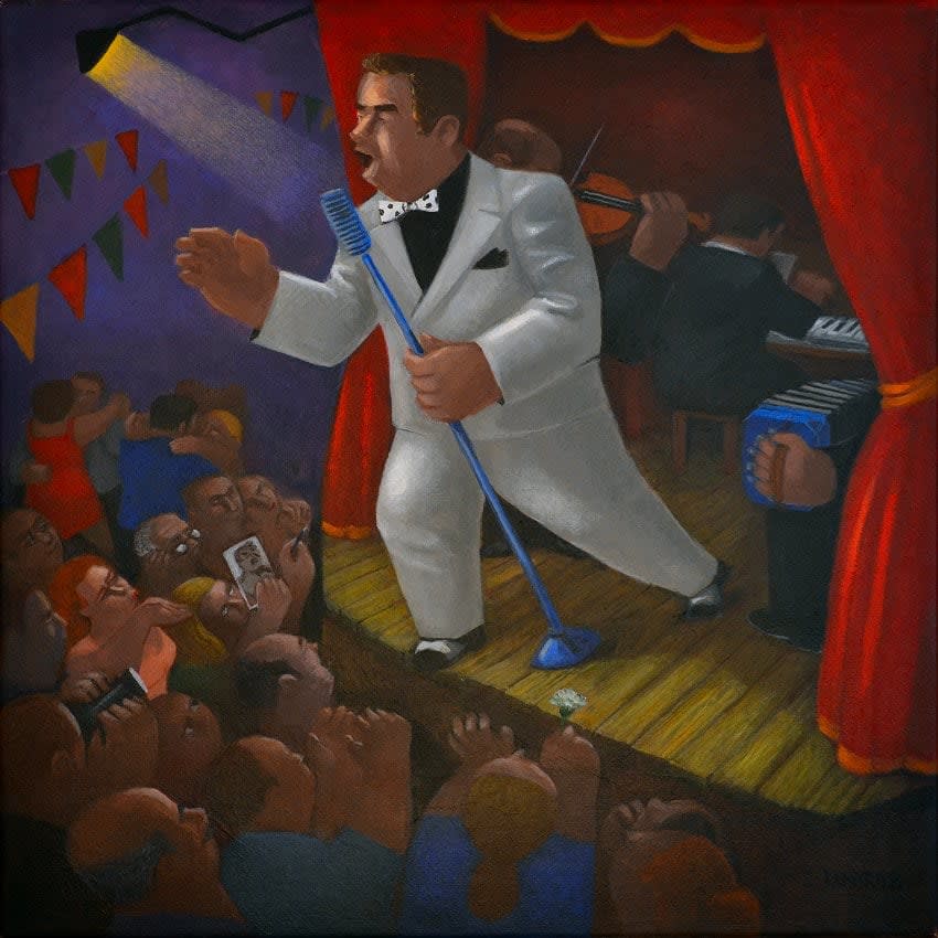 Eduardo Ungar, The Singer, 2017