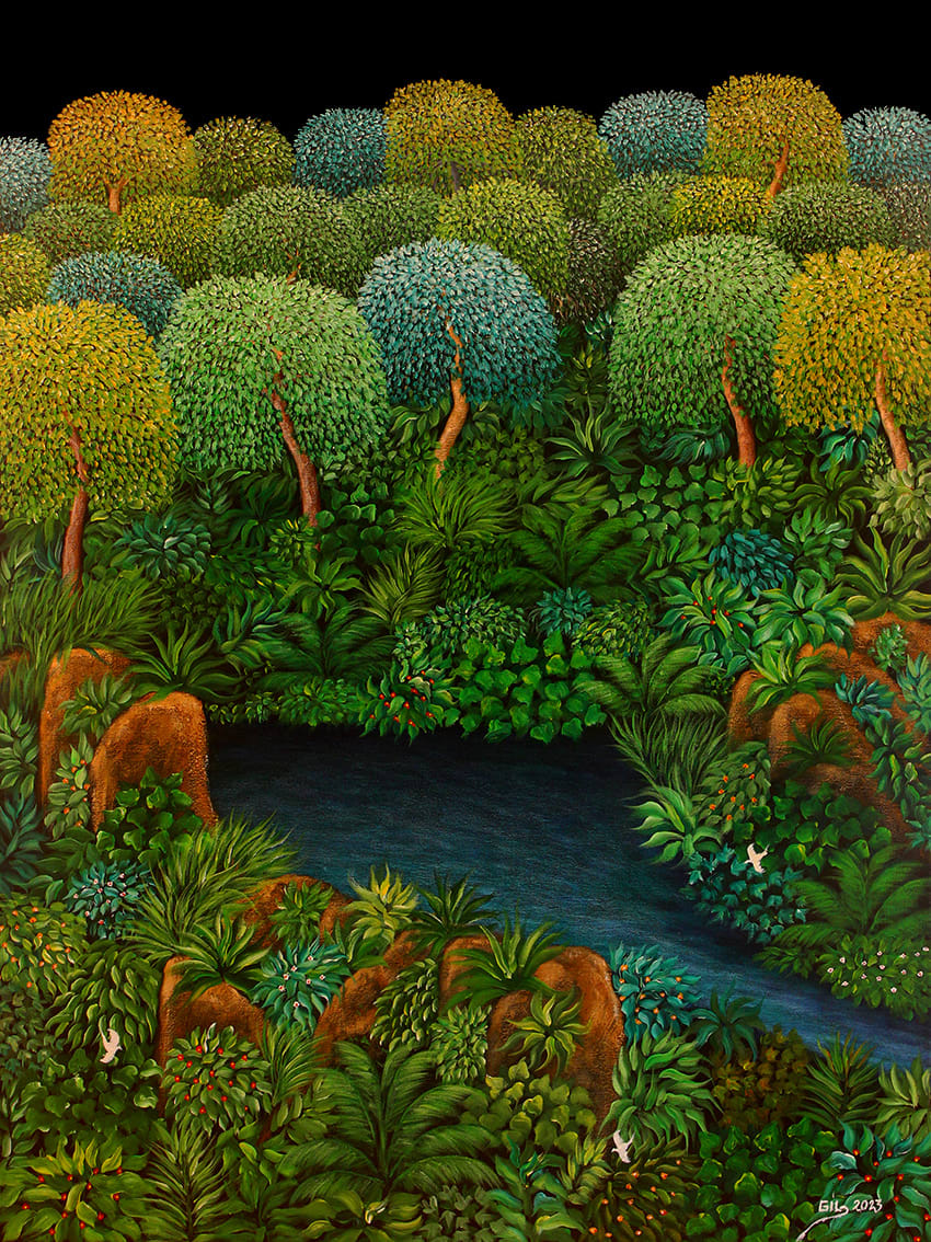 Gilberto Cardoza, Paradise in Chalatenango, 2023