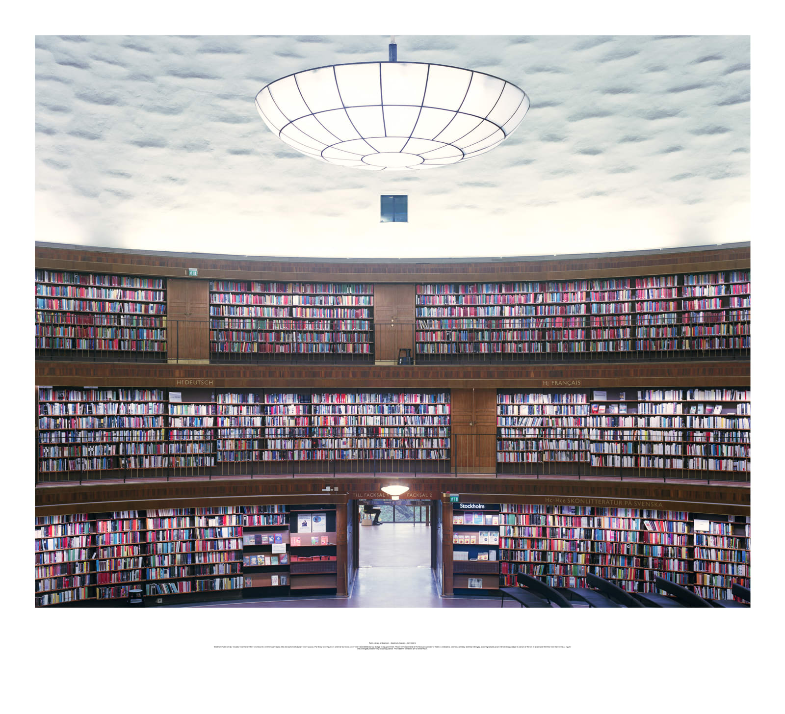 Philippe Braquenier, Public Library of Stockholm – Stockholm, Sweden – 05/11/02014, 2014