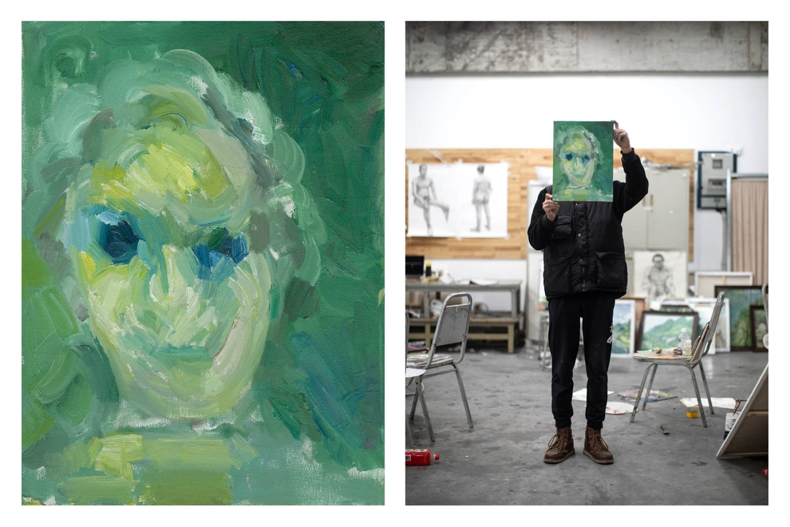 Patrick Waterhouse, The Acts of the Apostles (Leporello), 2022