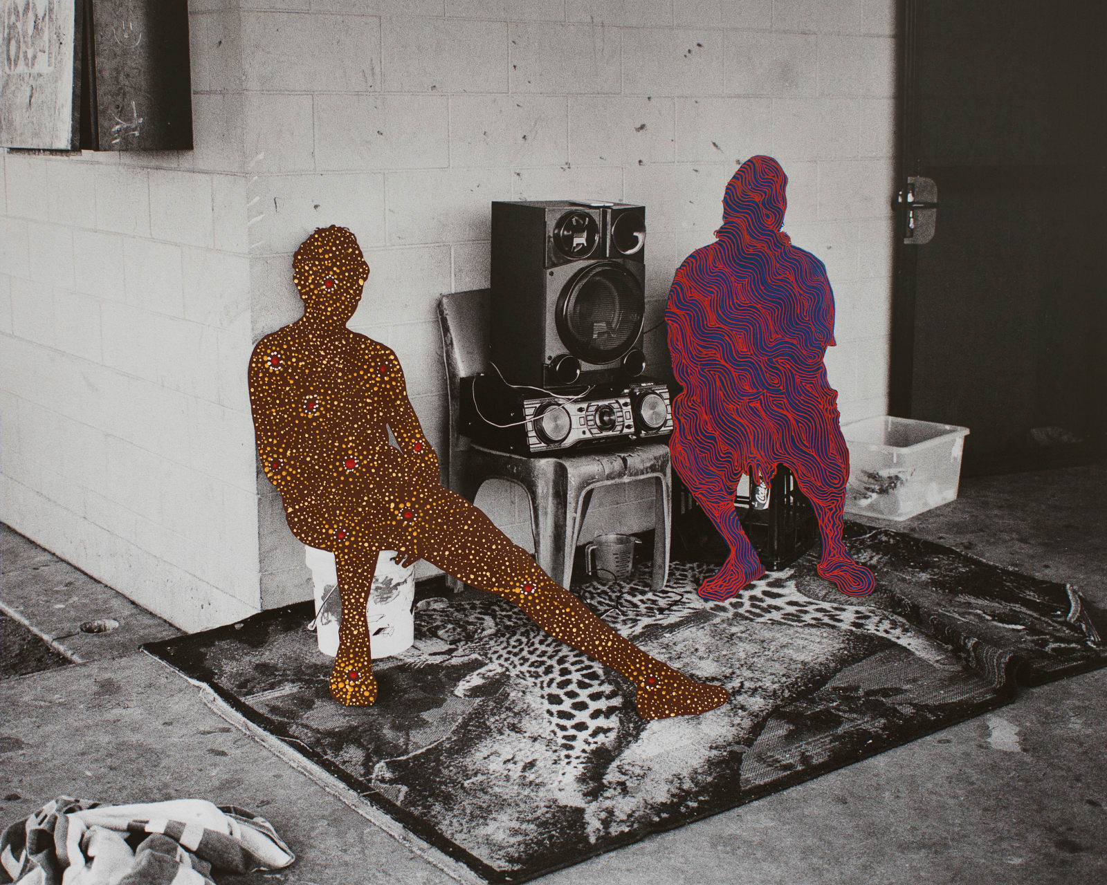Patrick Waterhouse, Hip-Hop Gospel and Tanami / Restricted with Athena Nangala Granites, 2014 - 2018