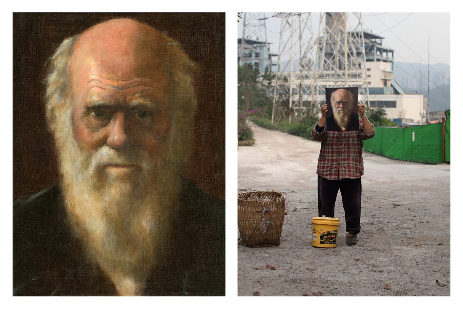 Patrick Waterhouse, The Descent of Man (Leporello), 2022