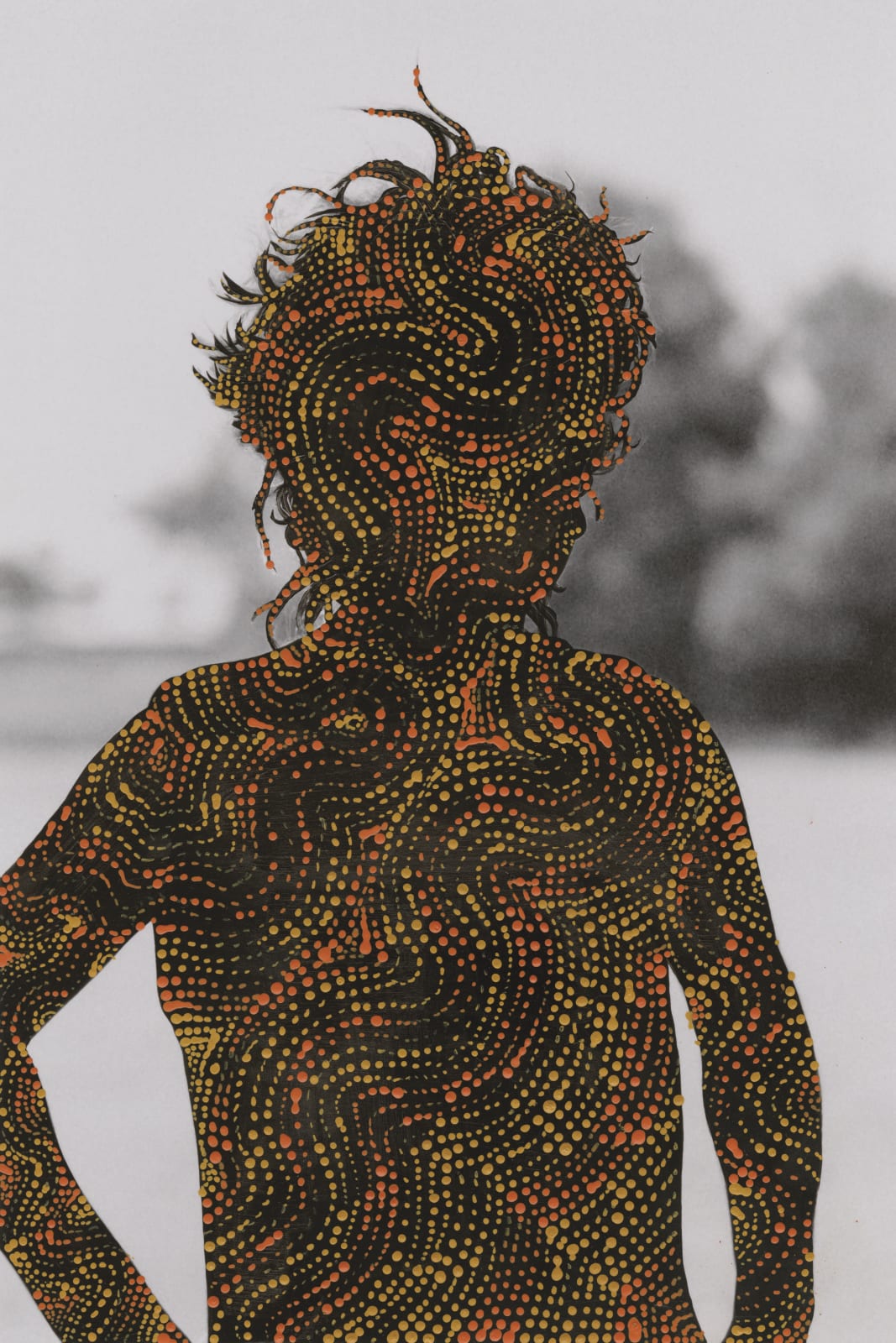 Patrick Waterhouse, Front Portrait. Jinta. Restricted with Athena Nangala Granites. , 2014-2018