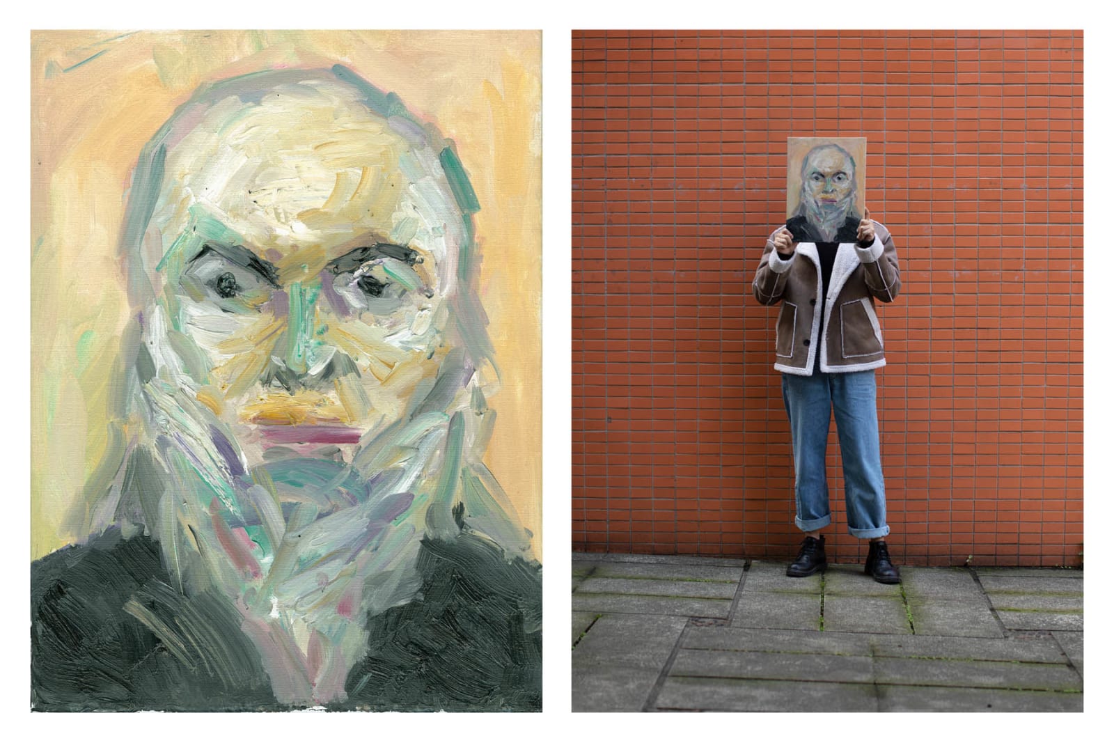 Patrick Waterhouse, The Descent of Man (Leporello), 2022