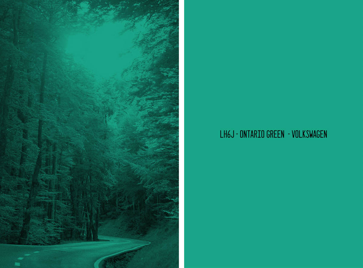 Mathieu Asselin, Undefined Landscape Mercedes CLS 2014 & LH6J - Ontario Green - Volkswagen, 2023