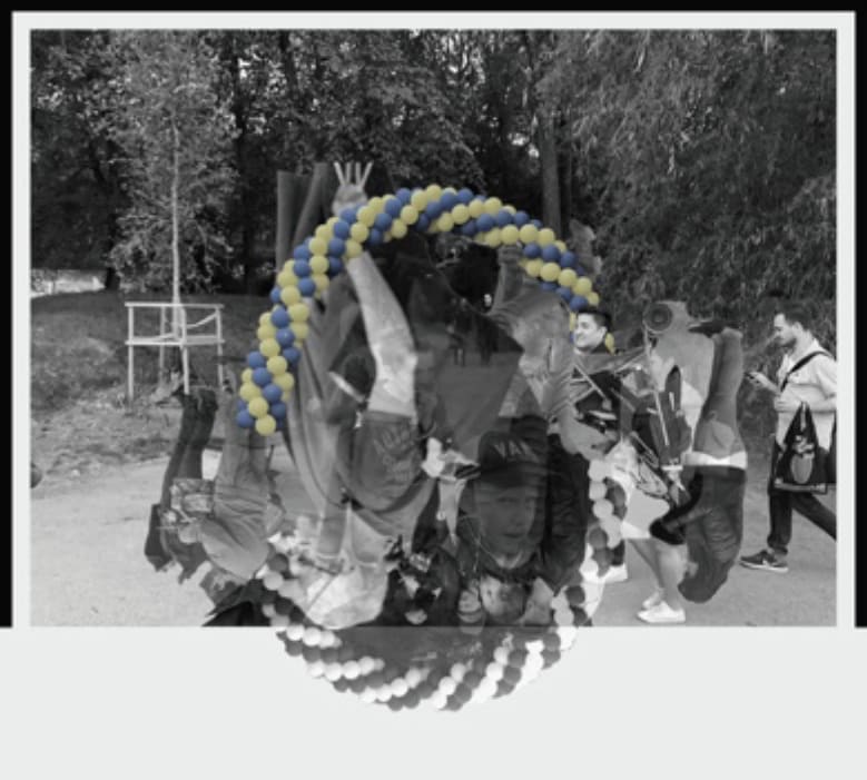 Thomas Kuijpers, Blue an Yellow Circle I (yellow/blue), 2018