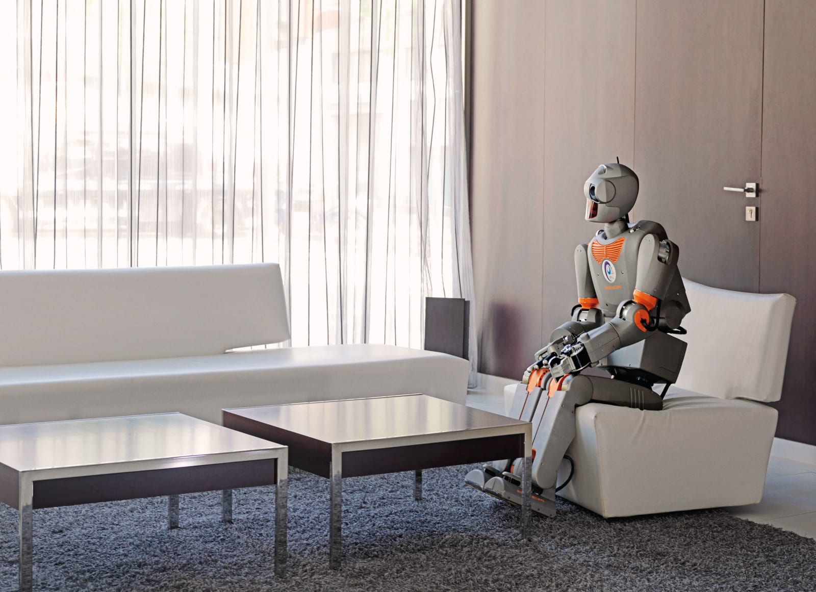 Vincent Fournier, The Man Machine Reem B #2 [Pal], Barcelone, Spain, 2010