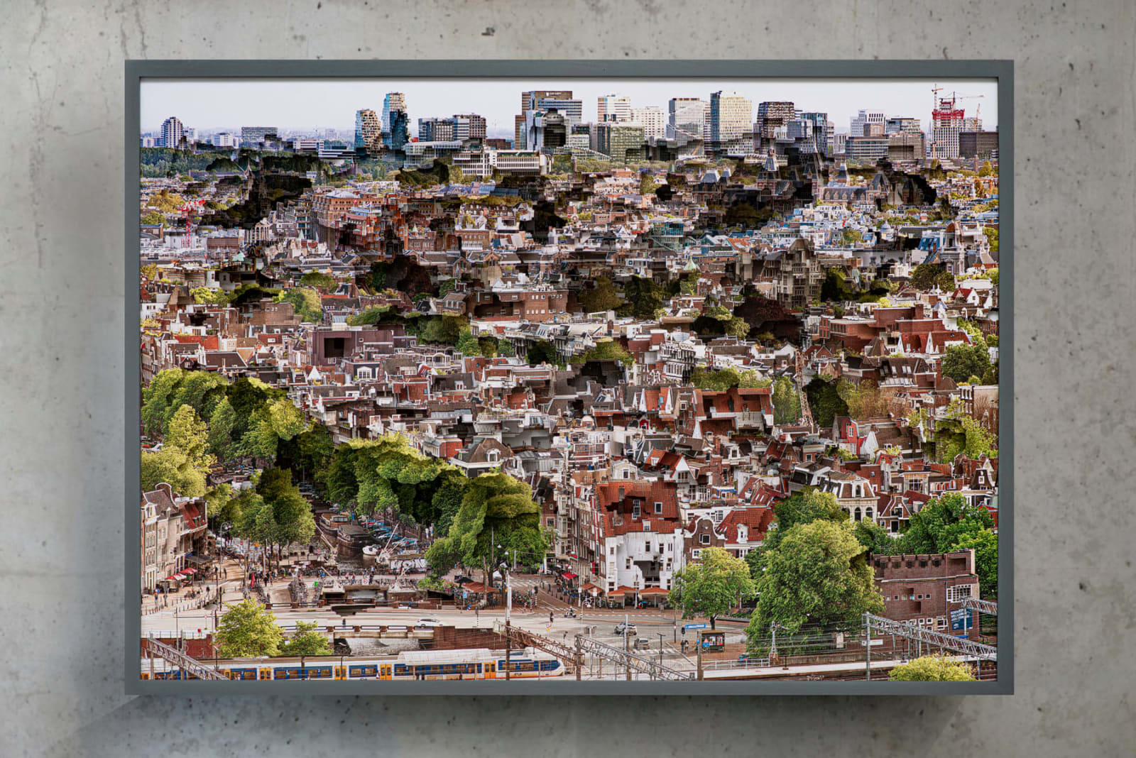 Michel Lamoller, Anthropogenic Mass 14 (Amsterdam 2), 2025