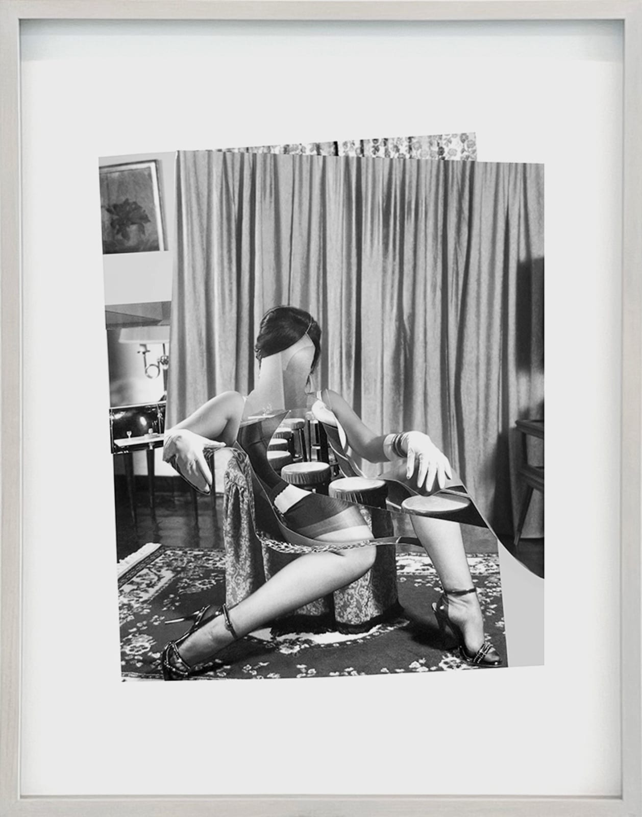 KYoung, Figure with Bar Stools, 2022
