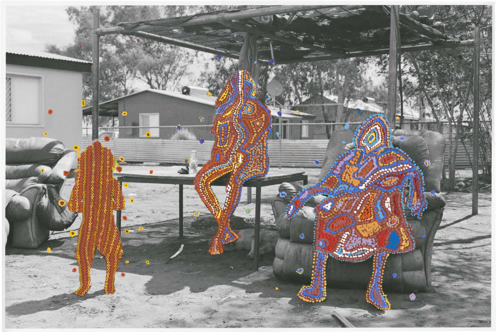 Patrick Waterhouse, Too Hot. Jarra / Restricted with Cecily Napanangka Marshall and Joy Nangala Brown., 2014 - 2018