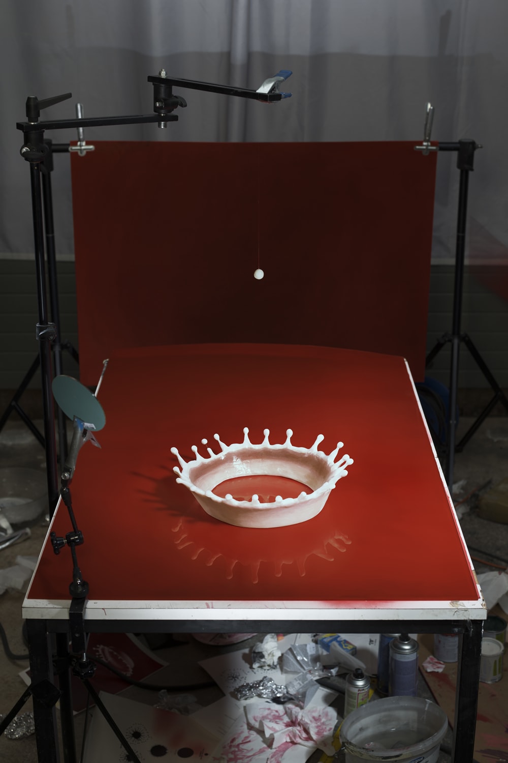 Cortis & Sonderegger, Making of 'Milk Drop Coronet' (by Harold Edgerton, 1957), 2016