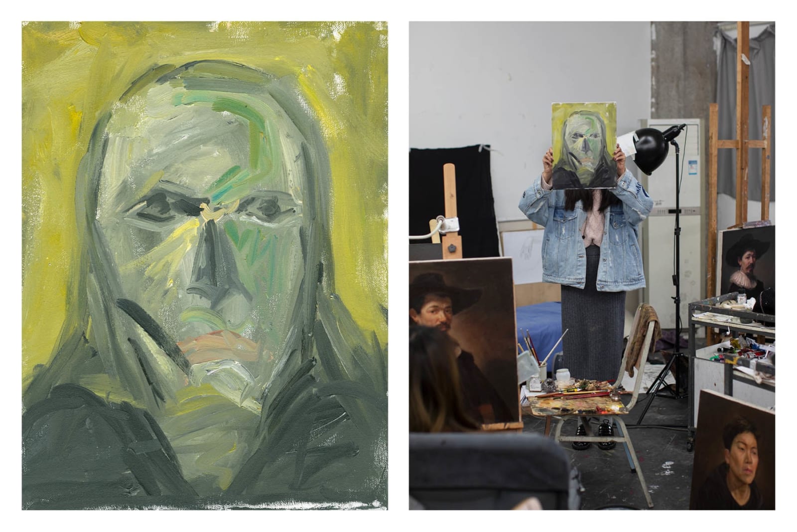 Patrick Waterhouse, The Descent of Man (Leporello), 2022