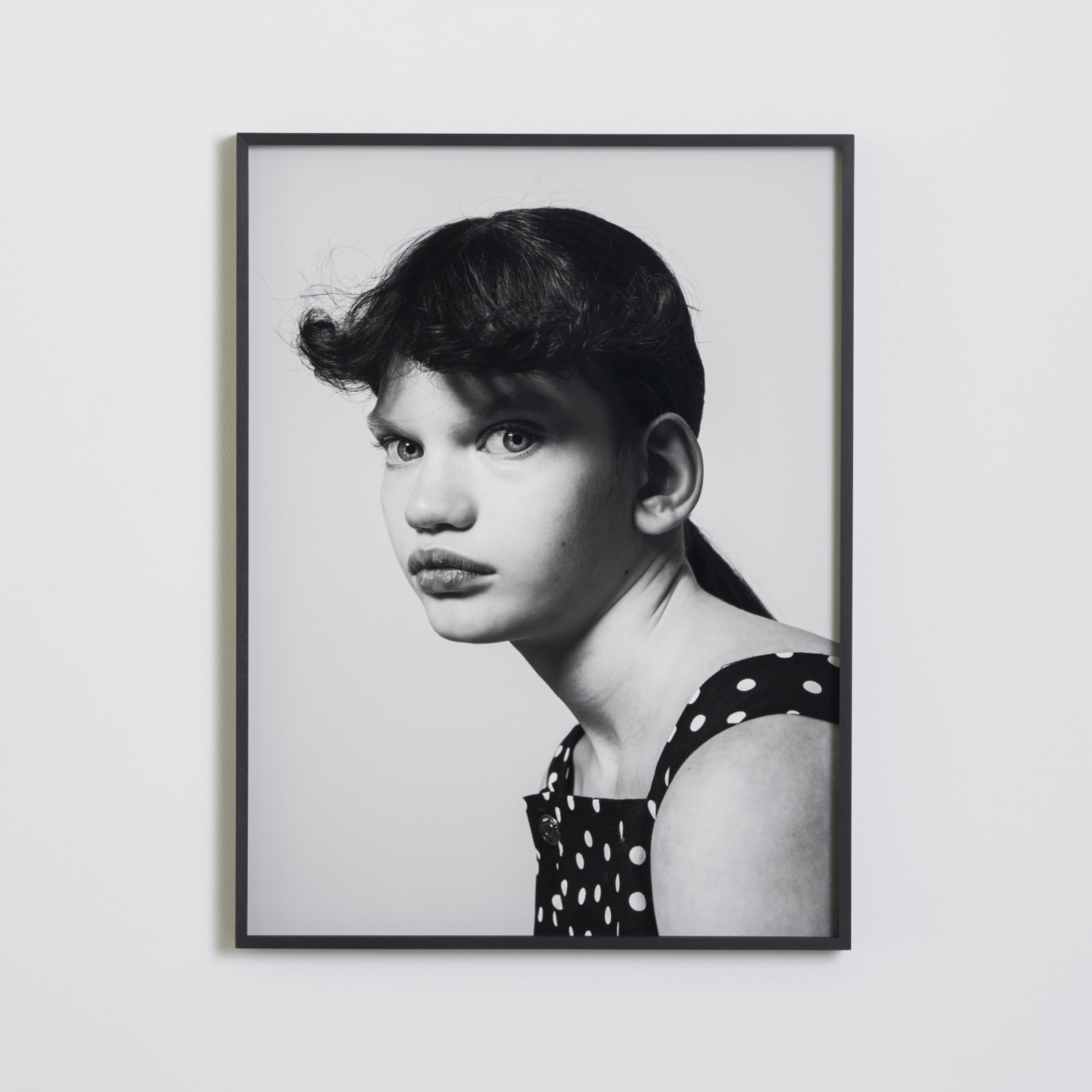 Robin de Puy, Uli with dotted dress #1, 2018