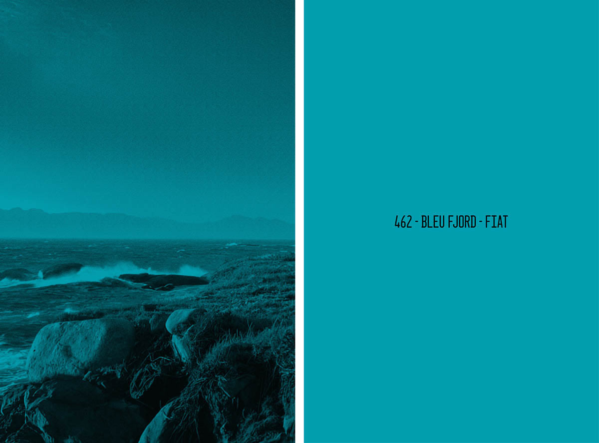 Mathieu Asselin, Undefined Landscape VW Passat Alltrack 2015 & 462 - Bleu Fjord - Fiat, 2023