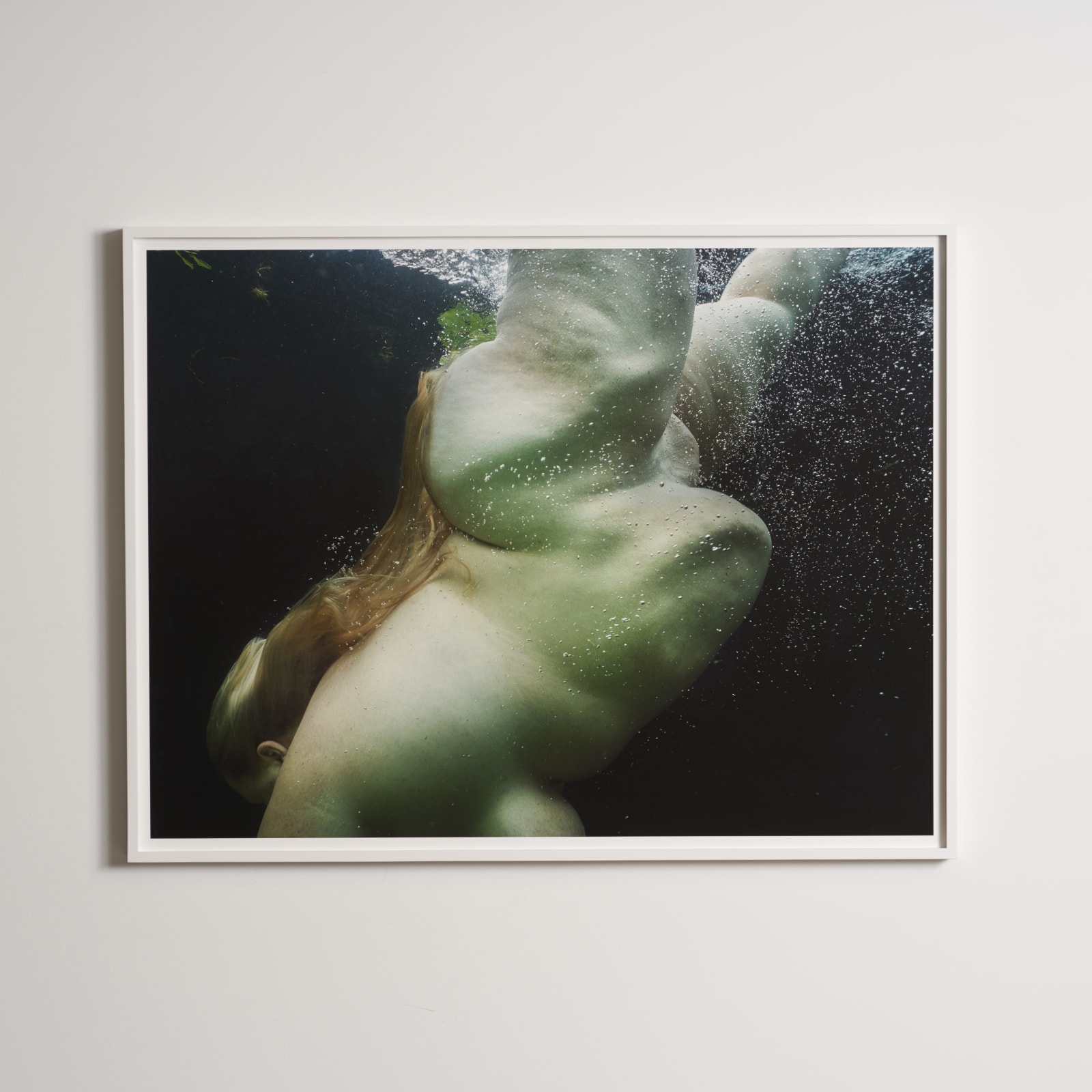 Mariken Wessels, Nude, Water and Green Leaves IV, 2018
