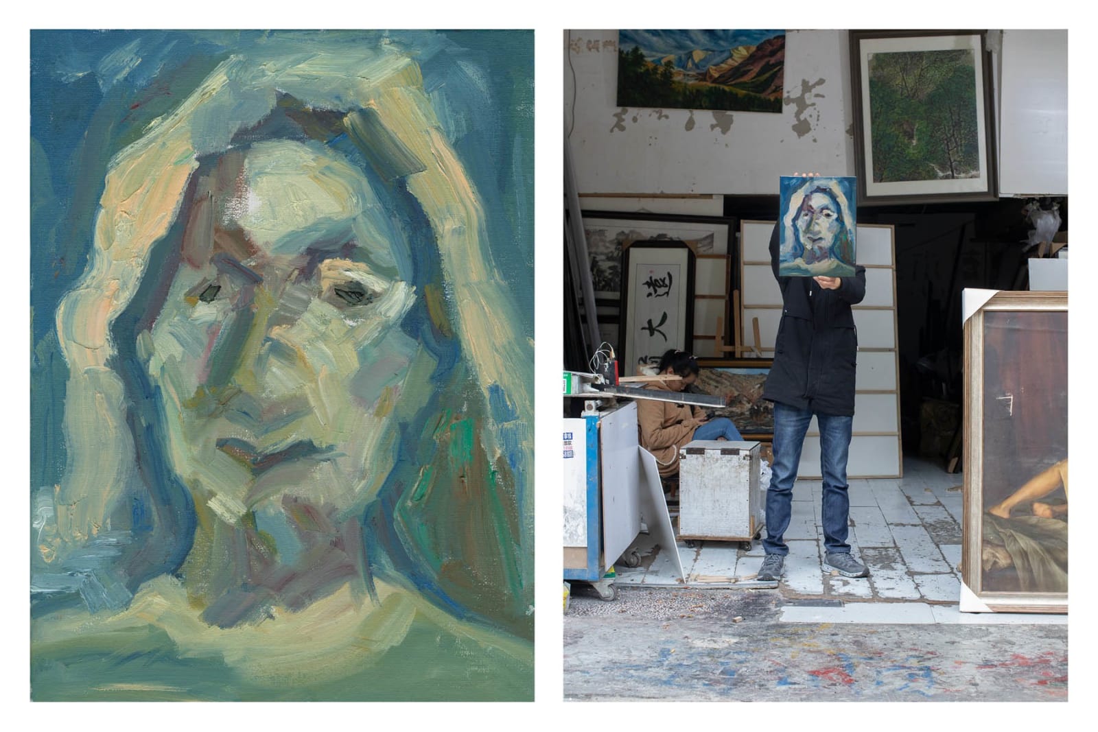 Patrick Waterhouse, The Acts of the Apostles (Leporello), 2022