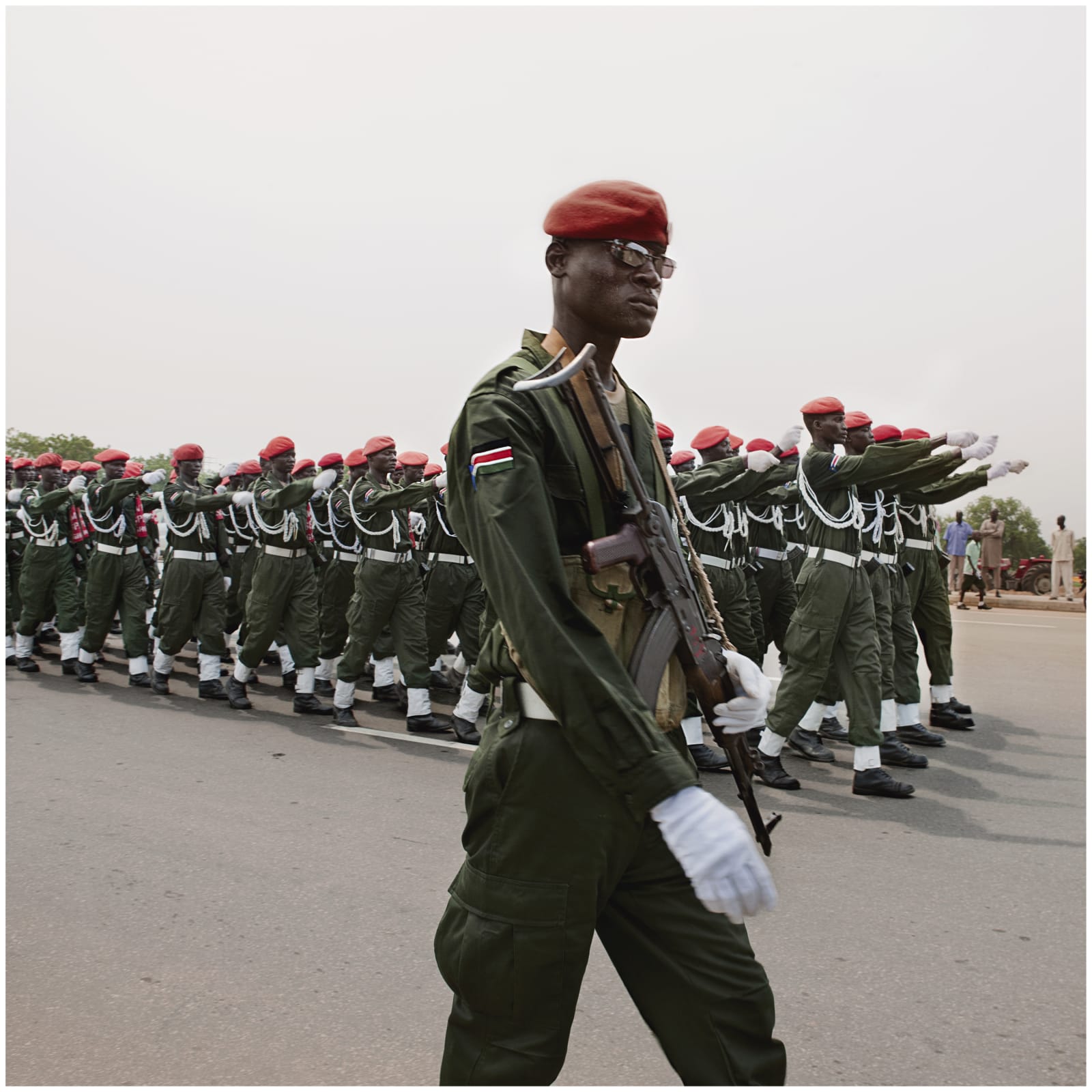 Alinka Echeverría, Becoming South Sudan Chapter I (Portraits): Procession, 2011