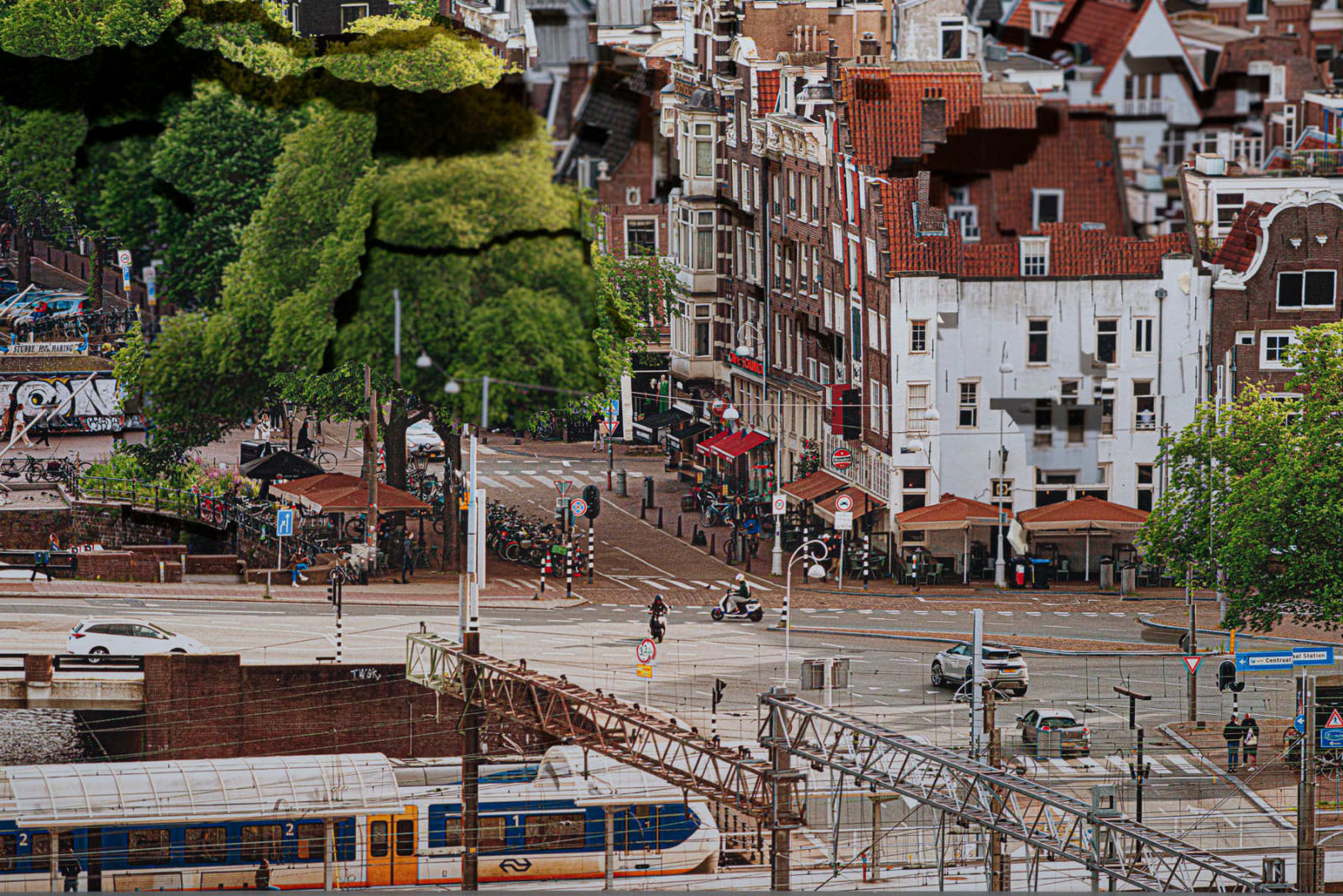 Michel Lamoller, Anthropogenic Mass 14 (Amsterdam 2), 2025