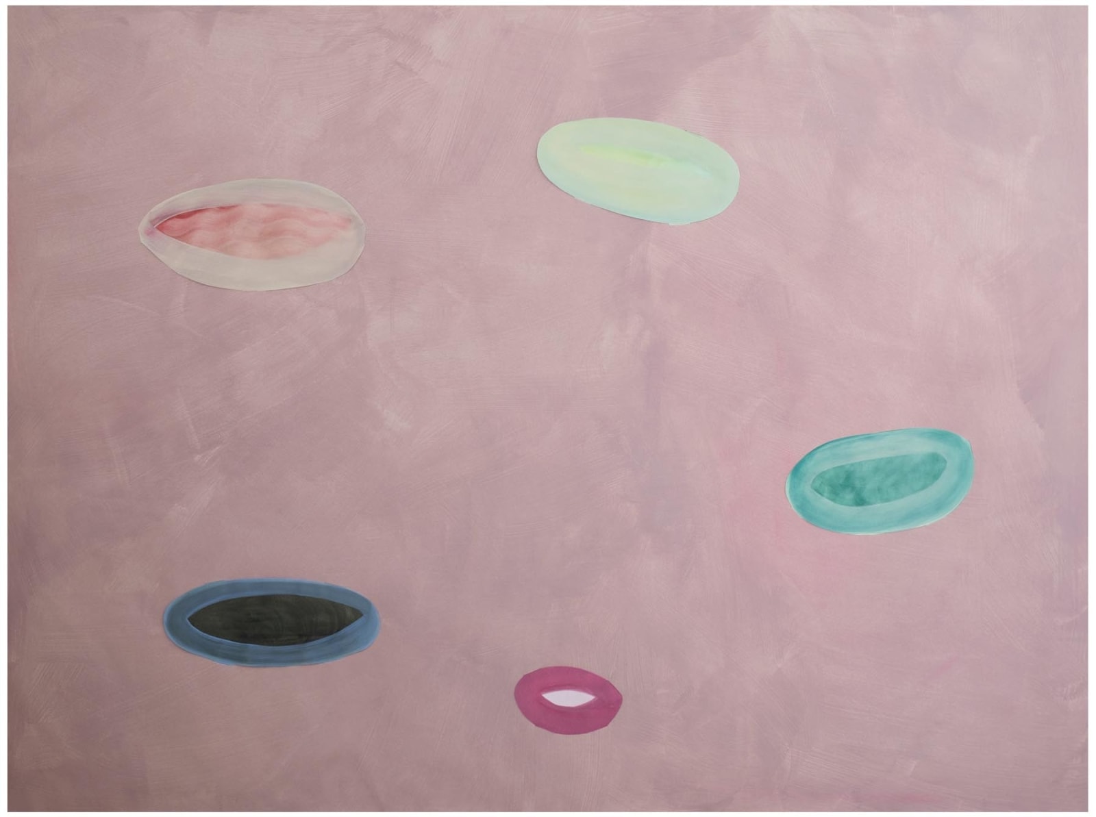 Ruth van Beek, Table with bowls, plates and cuts (3), 2023