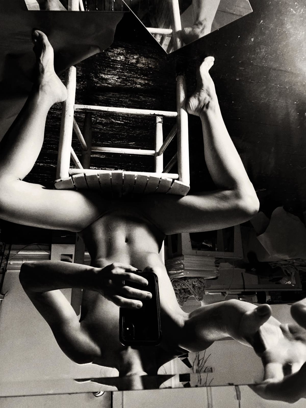 Katie Burnett, White Chair, 2020