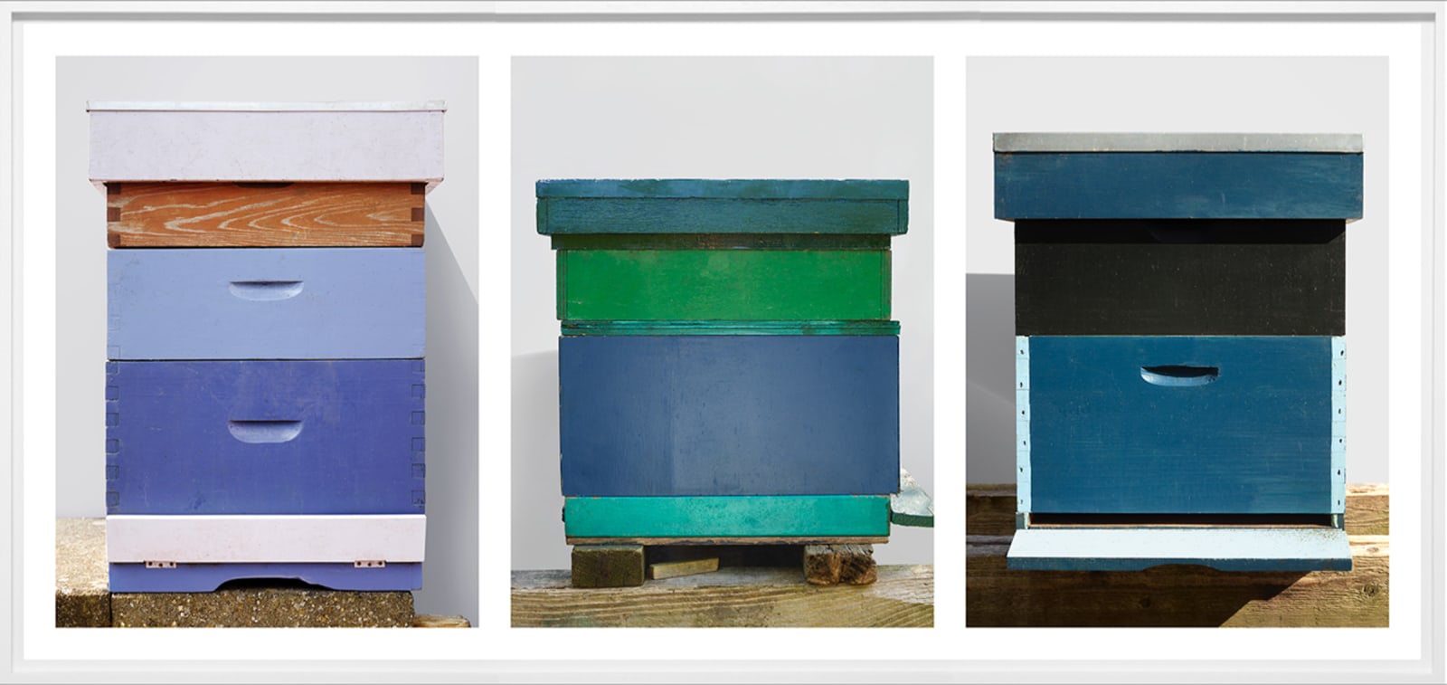 Scheltens & Abbenes, Beehives: Blue & Green, 2017
