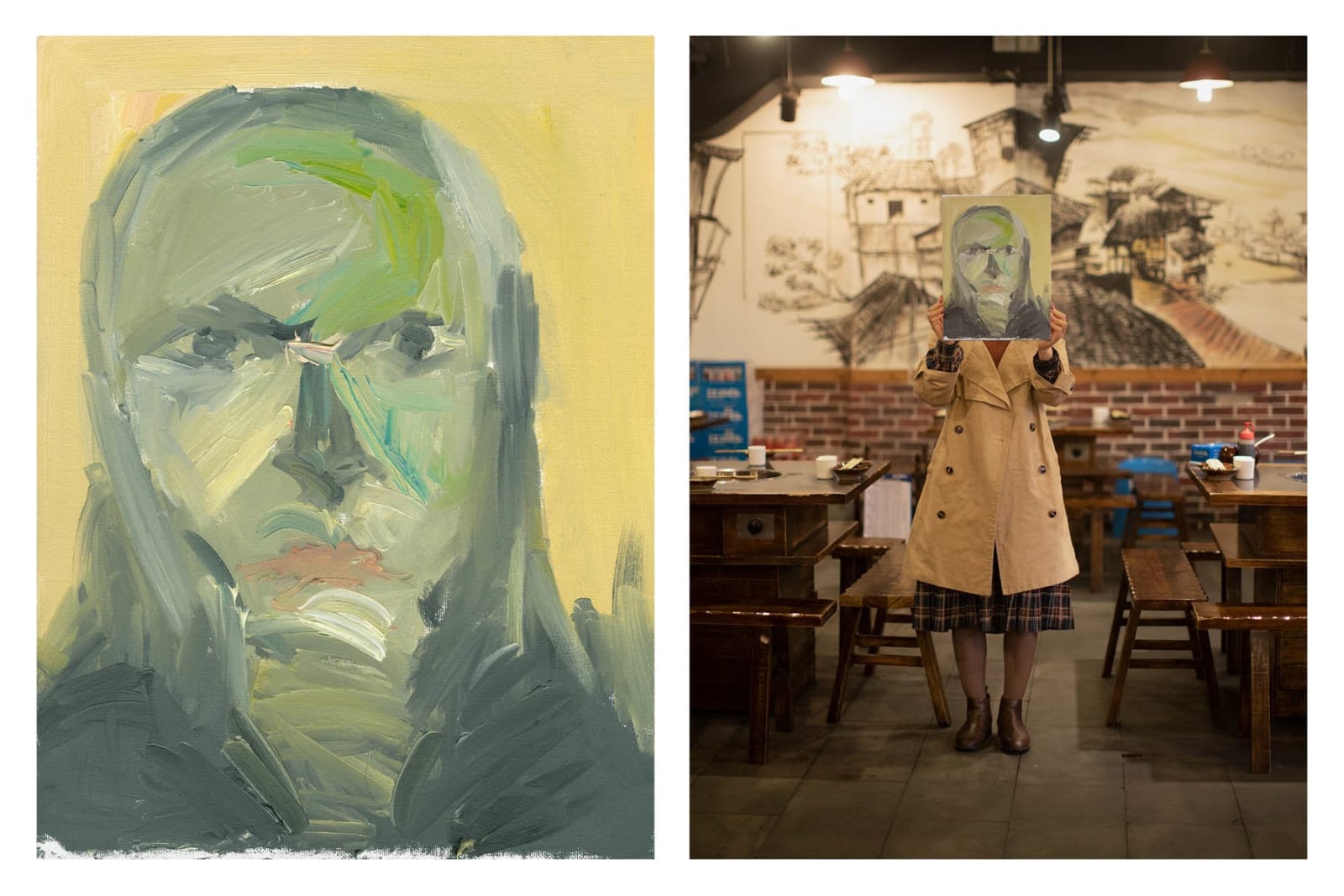 Patrick Waterhouse, The Descent of Man (Leporello), 2022