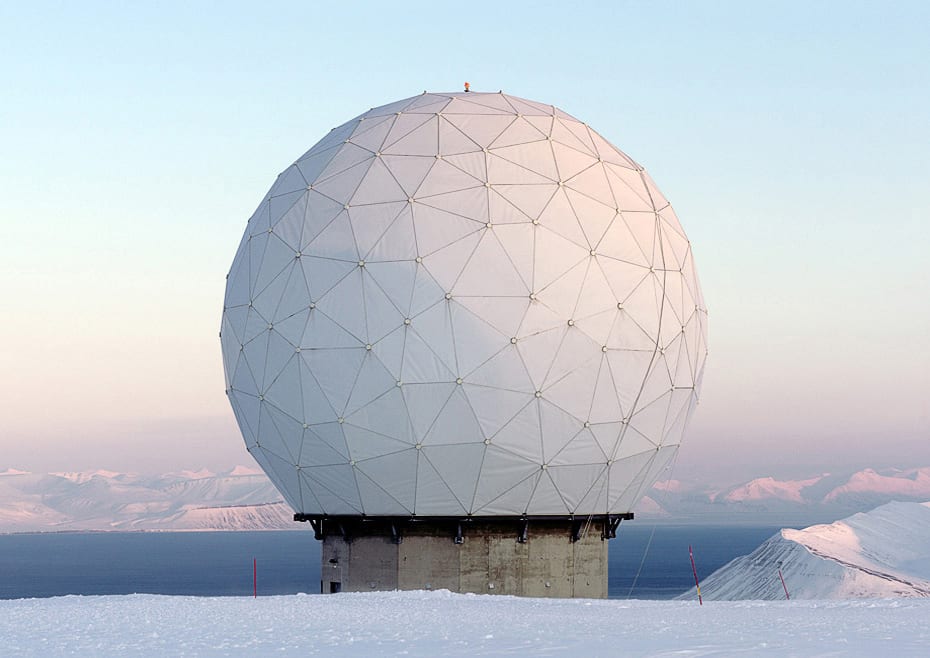 Vincent Fournier, Svalsat#1 [KSAT], Adventdalen, Spitsbergen Island, Norway, 2010