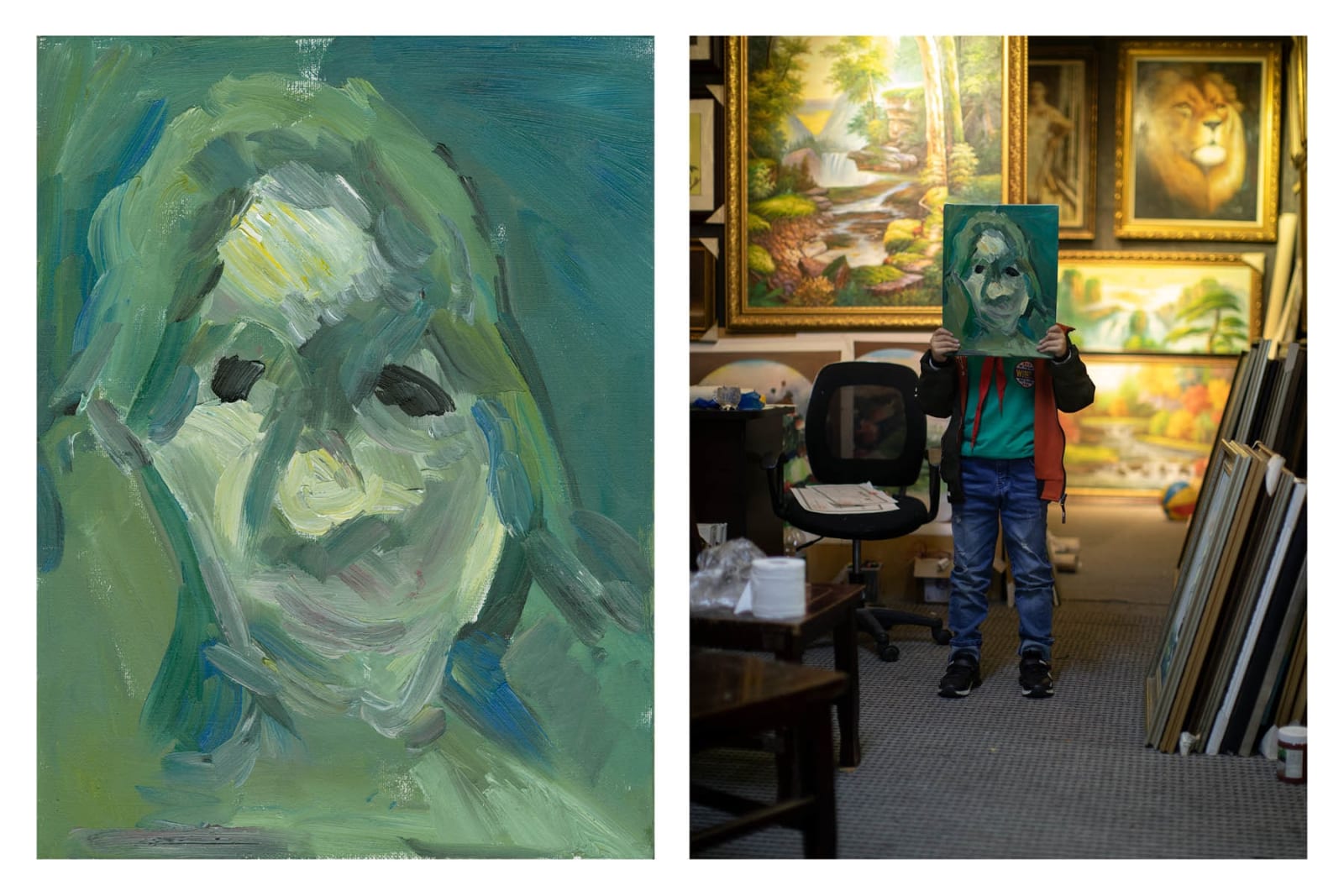 Patrick Waterhouse, The Acts of the Apostles (Leporello), 2022