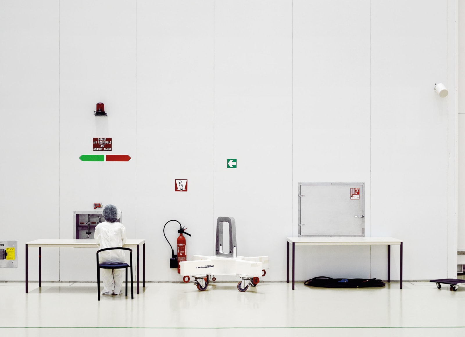 Vincent Fournier, BAF room 65 #5, Arianespace, Guiana Space Center, French Guiana, 2007