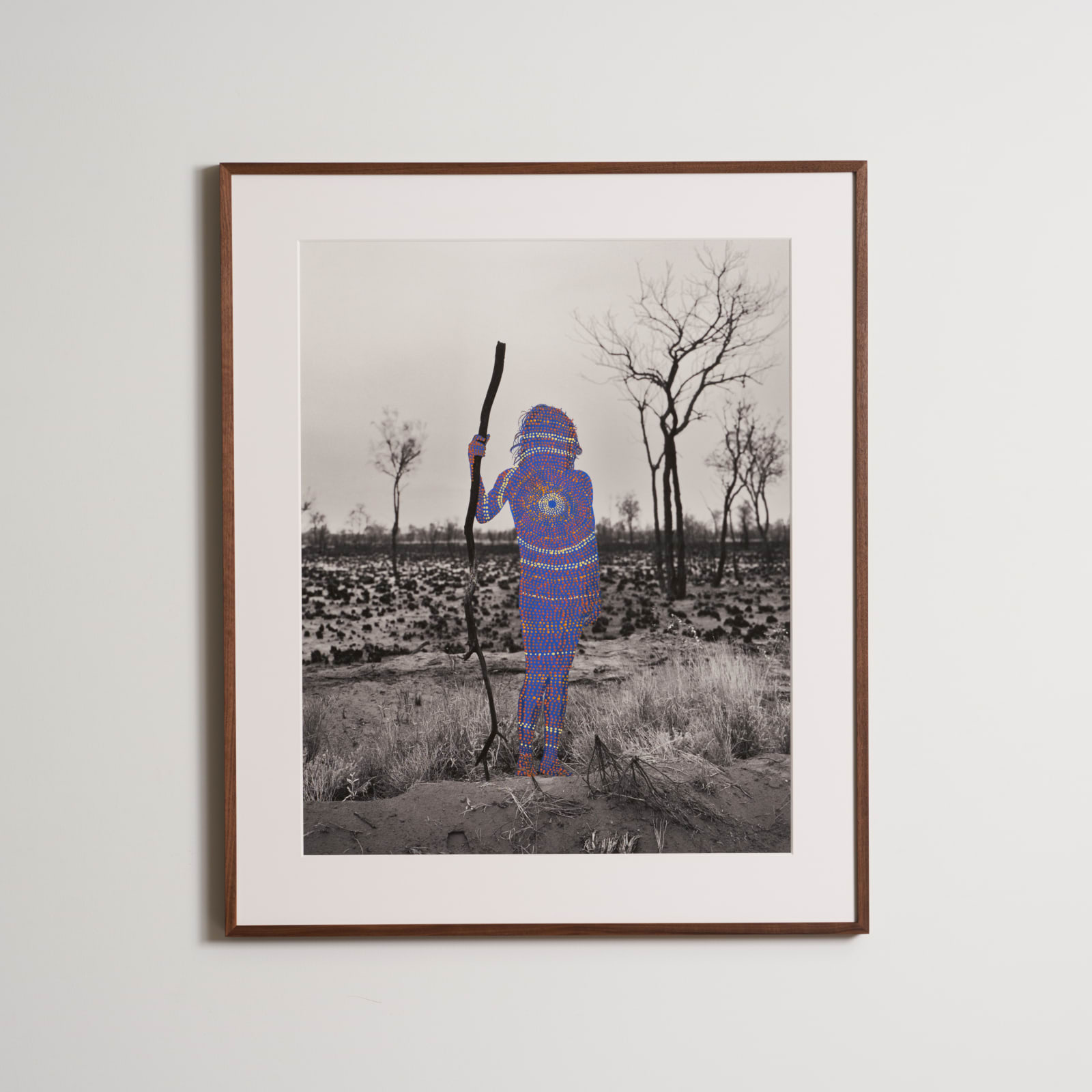 Patrick Waterhouse, Nangala Waiting for Iguana / Restricted with Julie Nangala Robertson, 2014 - 2018