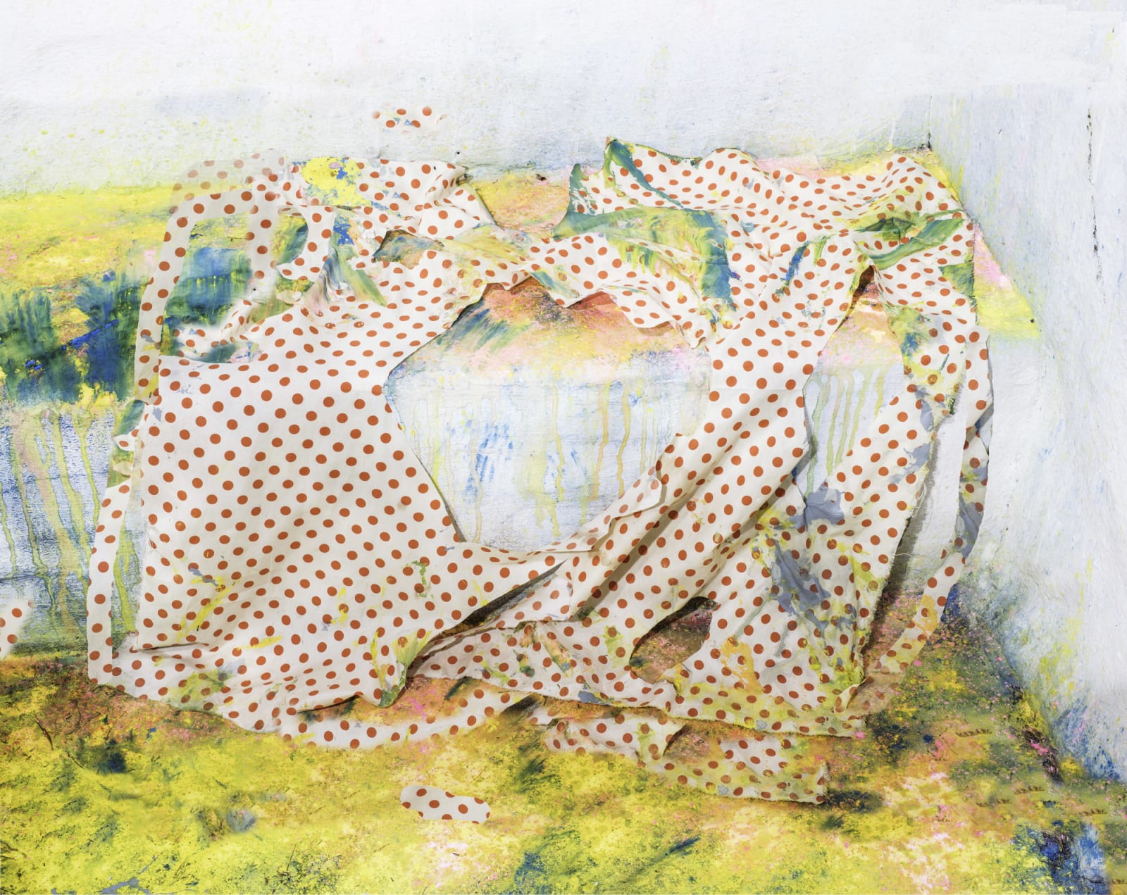 Nico Krijno, Pattern Study with Fabric 02, 2016