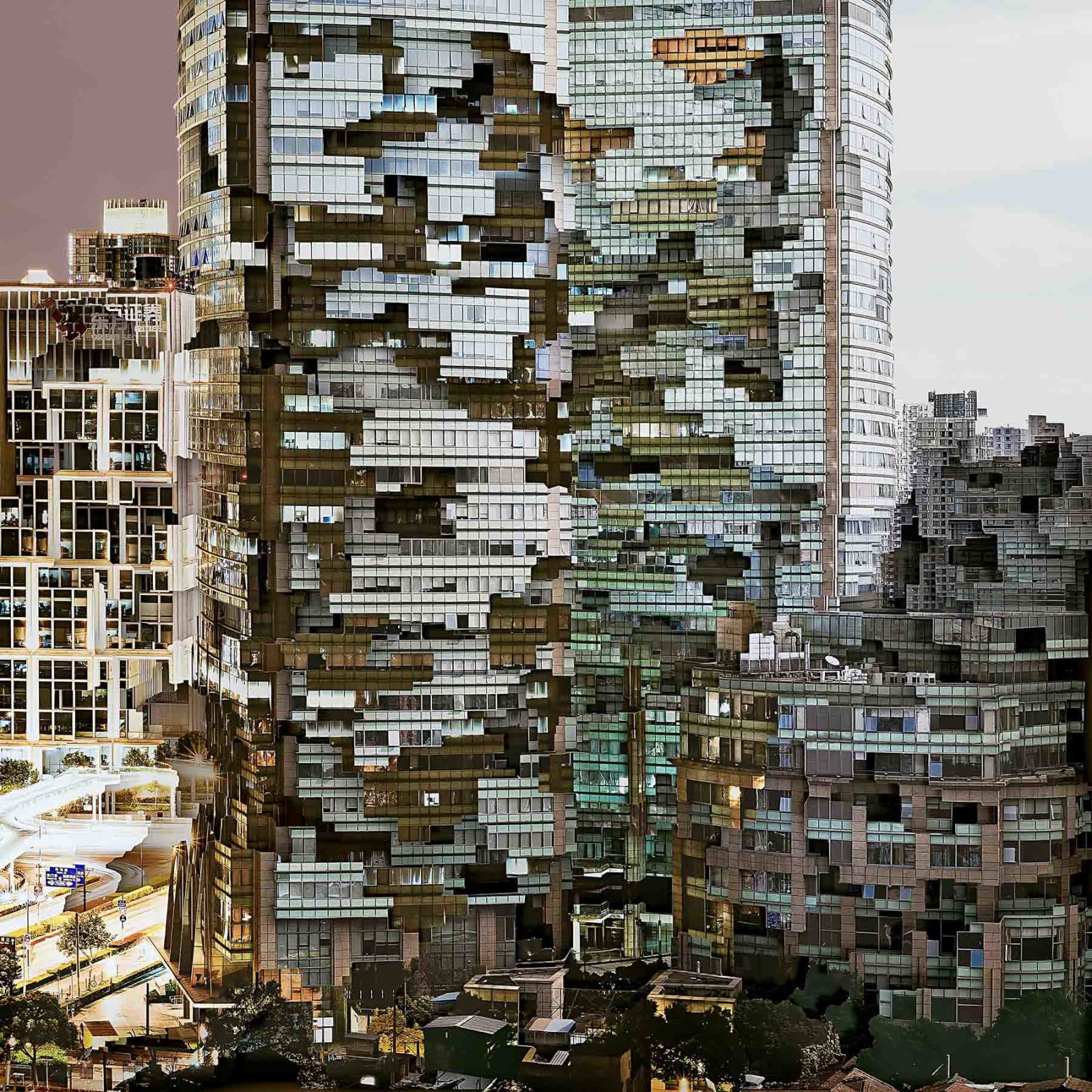 Michel Lamoller, Anthropogenic Mass 9 (Shanghai), 2022