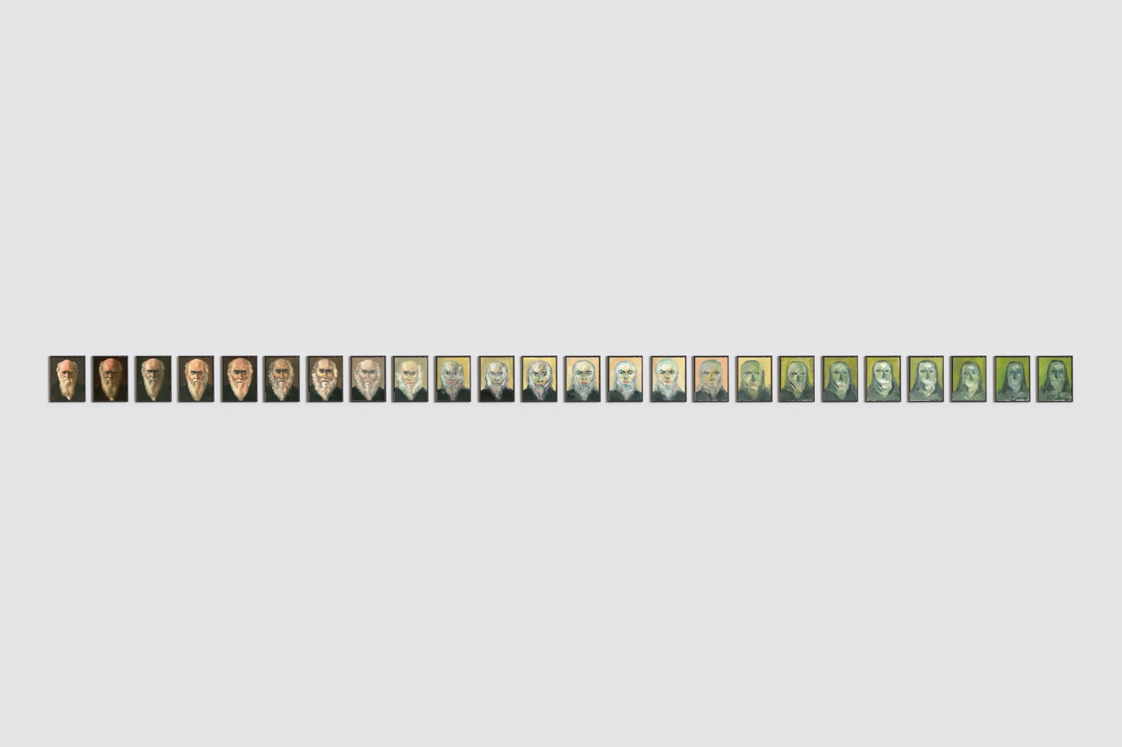 Patrick Waterhouse, The Descent of Man, 2022
