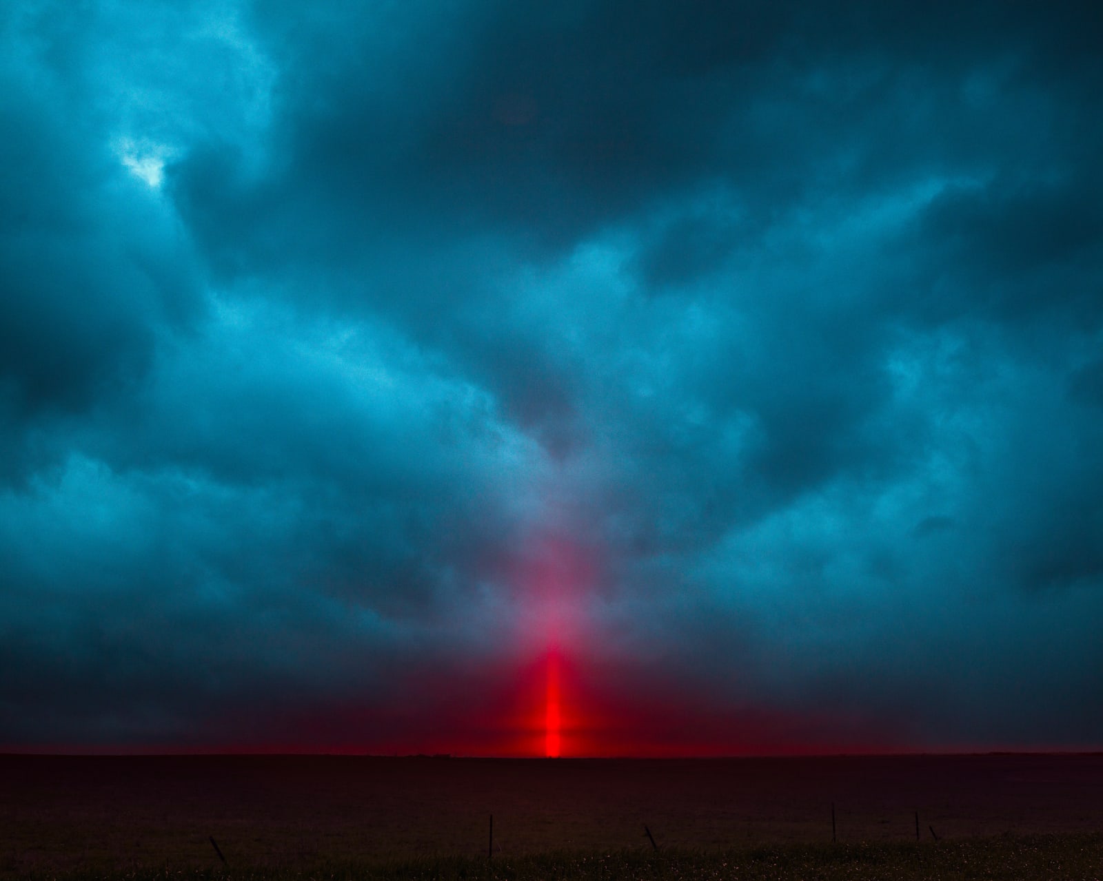 Philippe Braquenier, Sun splitting the line of the horizon, 2016