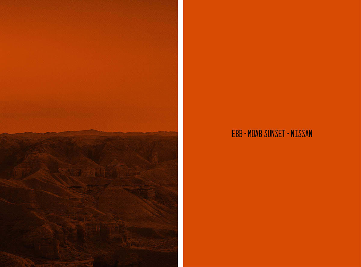 Mathieu Asselin, Undefined Landscape Renault Koleos 2018 & EBB - Moab Sunset - Nissan, 2023