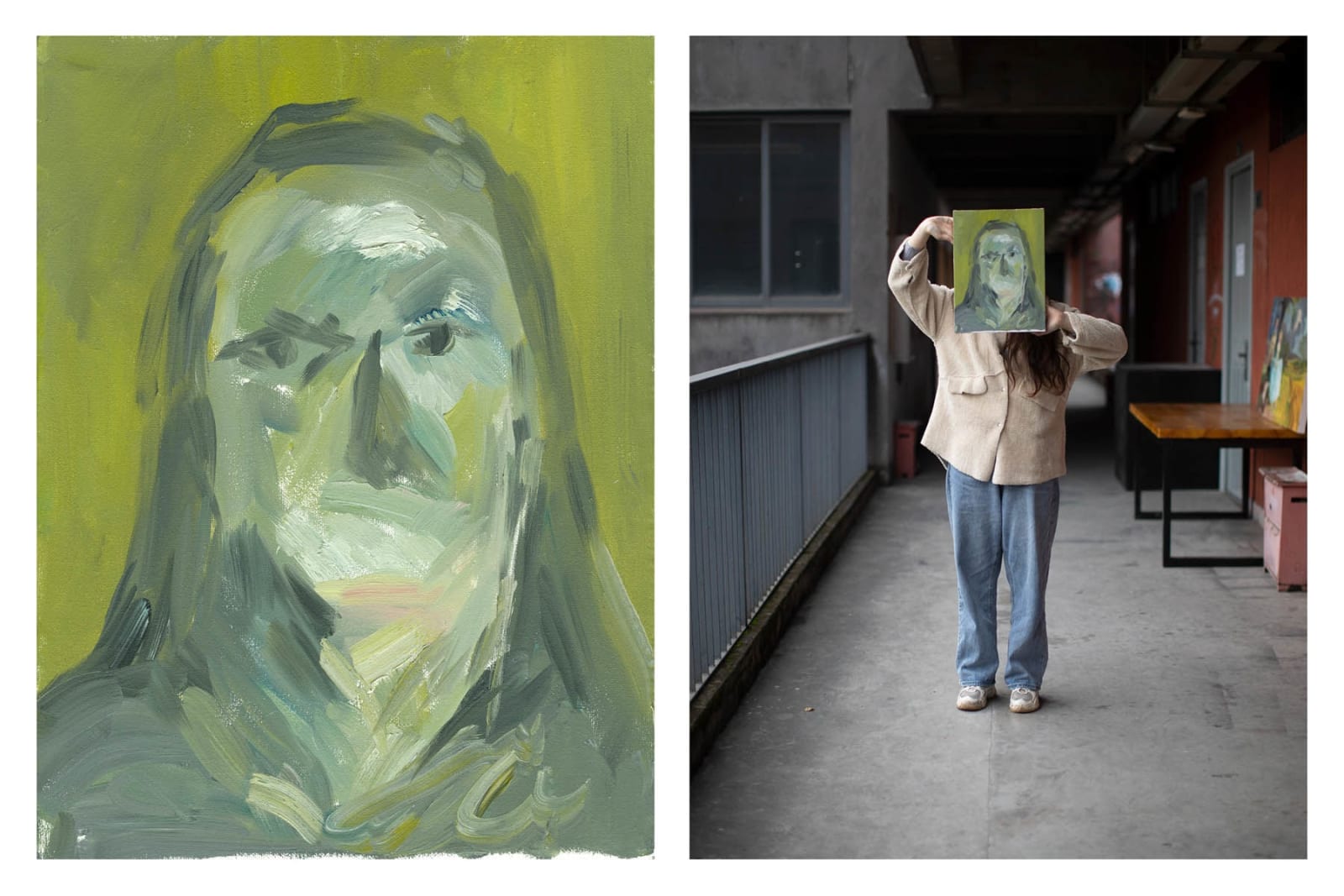 Patrick Waterhouse, The Descent of Man (Leporello), 2022