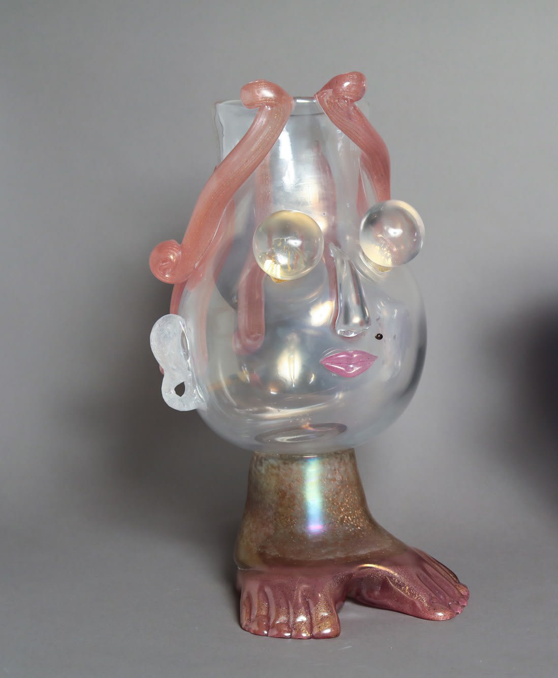 Hugh Findletar, a-Freak-ca V woman pink line, 2024