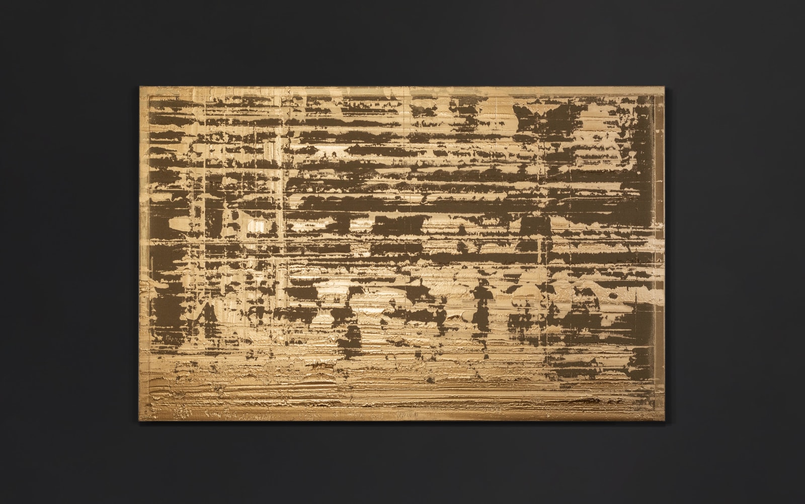 Pierre Bonnefille, Bronze Painting 130, 2019