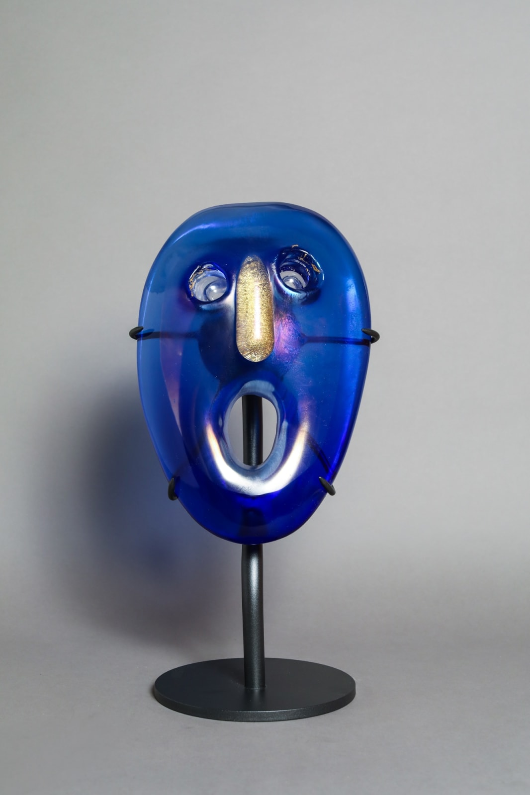 Hugh Findletar, MaskZ Blue Munch, 2024
