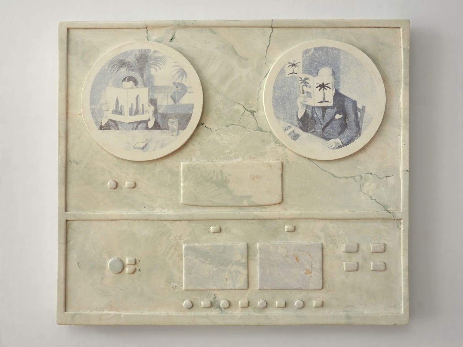 Lucian Moriyama, Tape machine 3 (Natural harmony), 2023