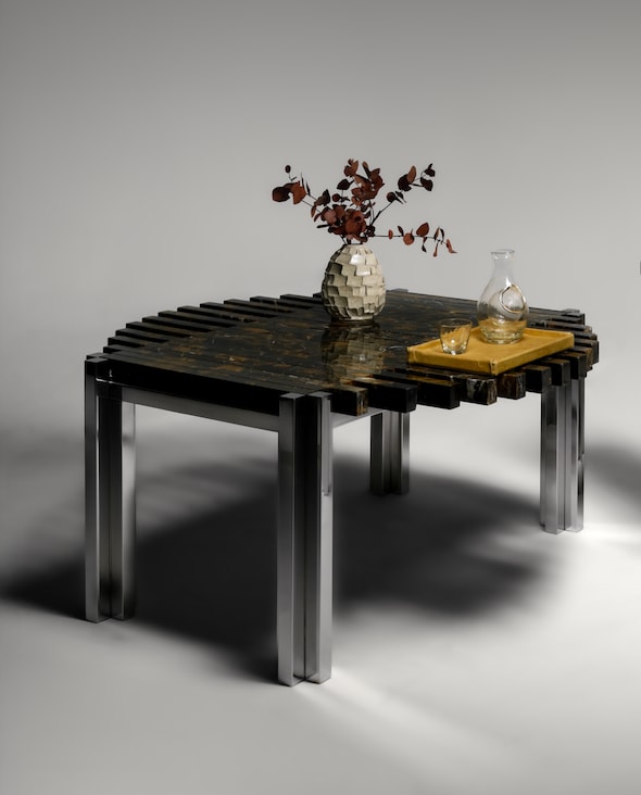 SCENARII EDITION by Bérénice Curt, Torii Table, 2025