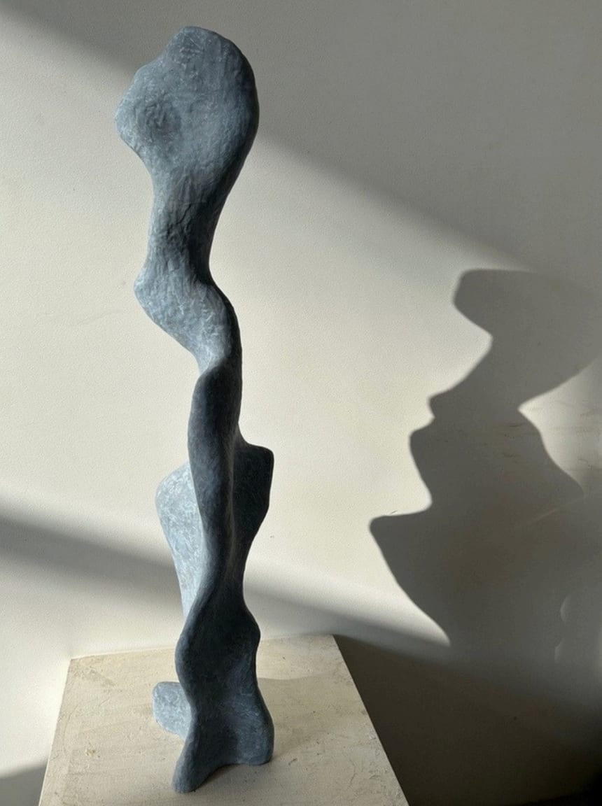 Olga Sabko, Blue Silhouette, 2024