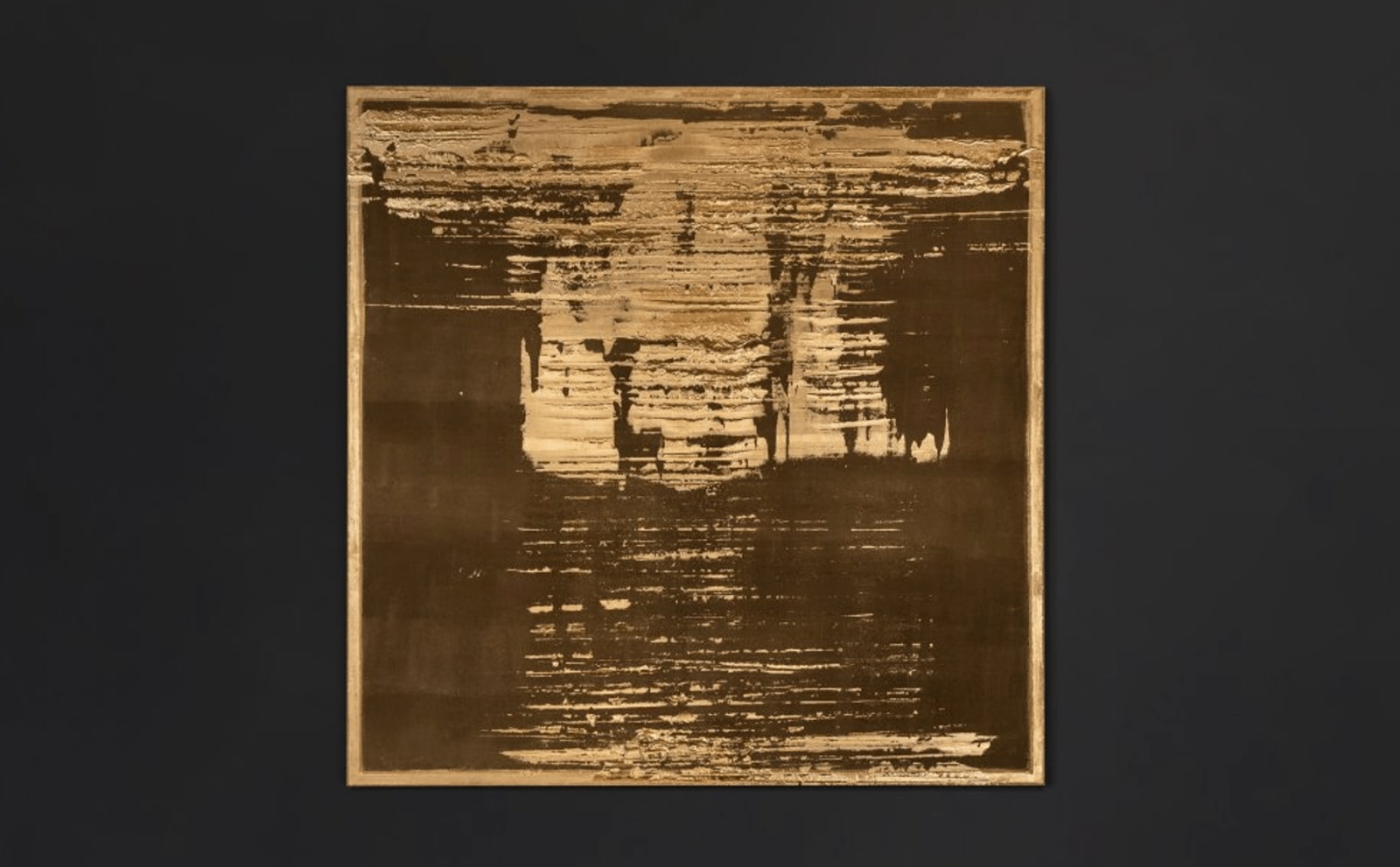 Pierre Bonnefille, Bronze Painting 163, 2022