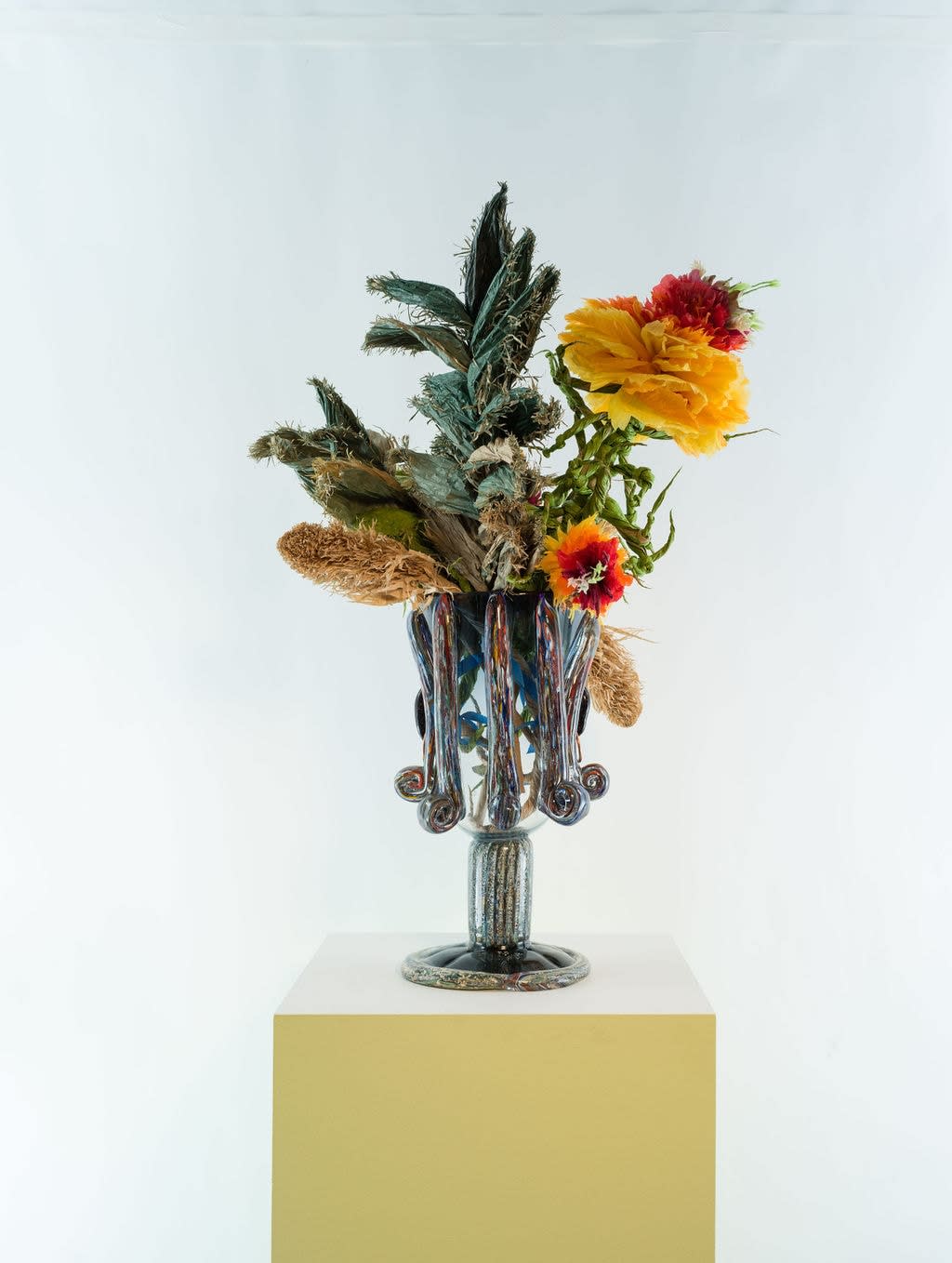 Hugh Findletar, Primitivo woman with classic column neck, 2024